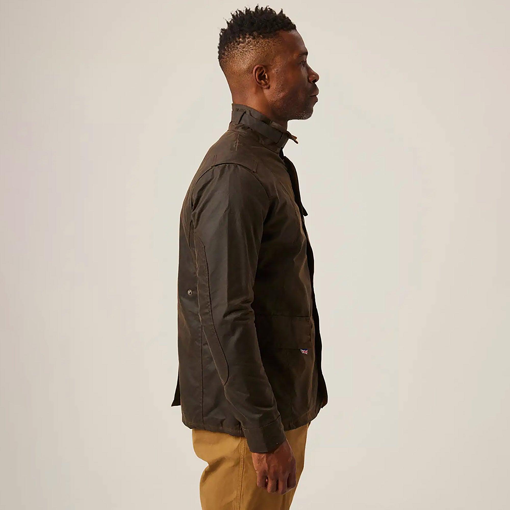 Product image 5 of 6 of Peregrine Men’s Bexley Waxed Jacket – Brown