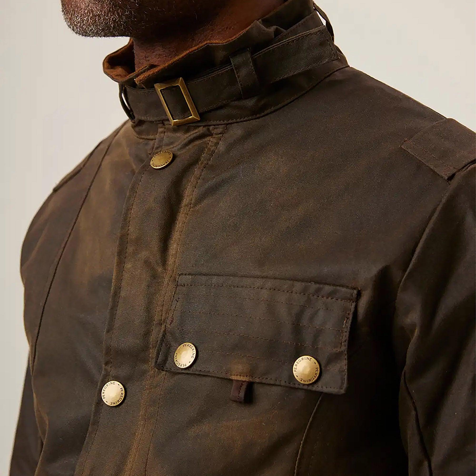 Product image 6 of 6 of Peregrine Men’s Bexley Waxed Jacket – Brown