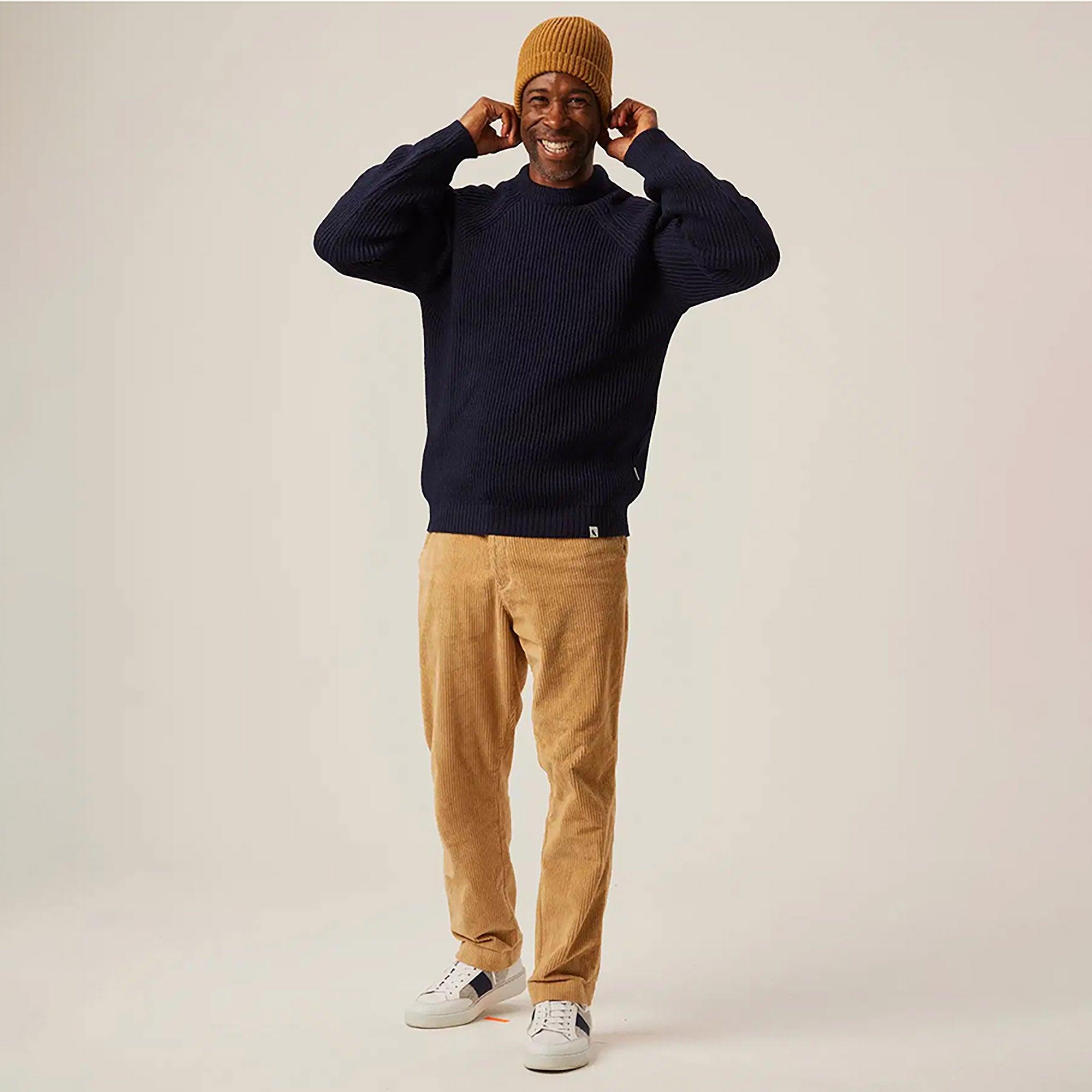 Product image 3 of 7 of Peregrine Men's Ford Made In England Crew Jumper - Navy