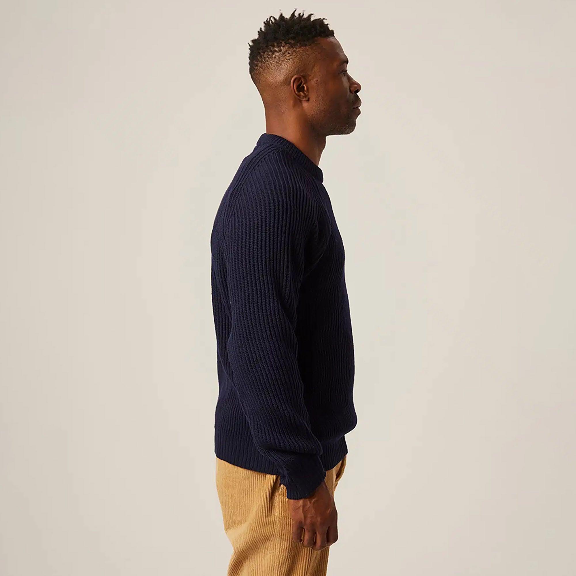 Product image 5 of 7 of Peregrine Men's Ford Made In England Crew Jumper - Navy