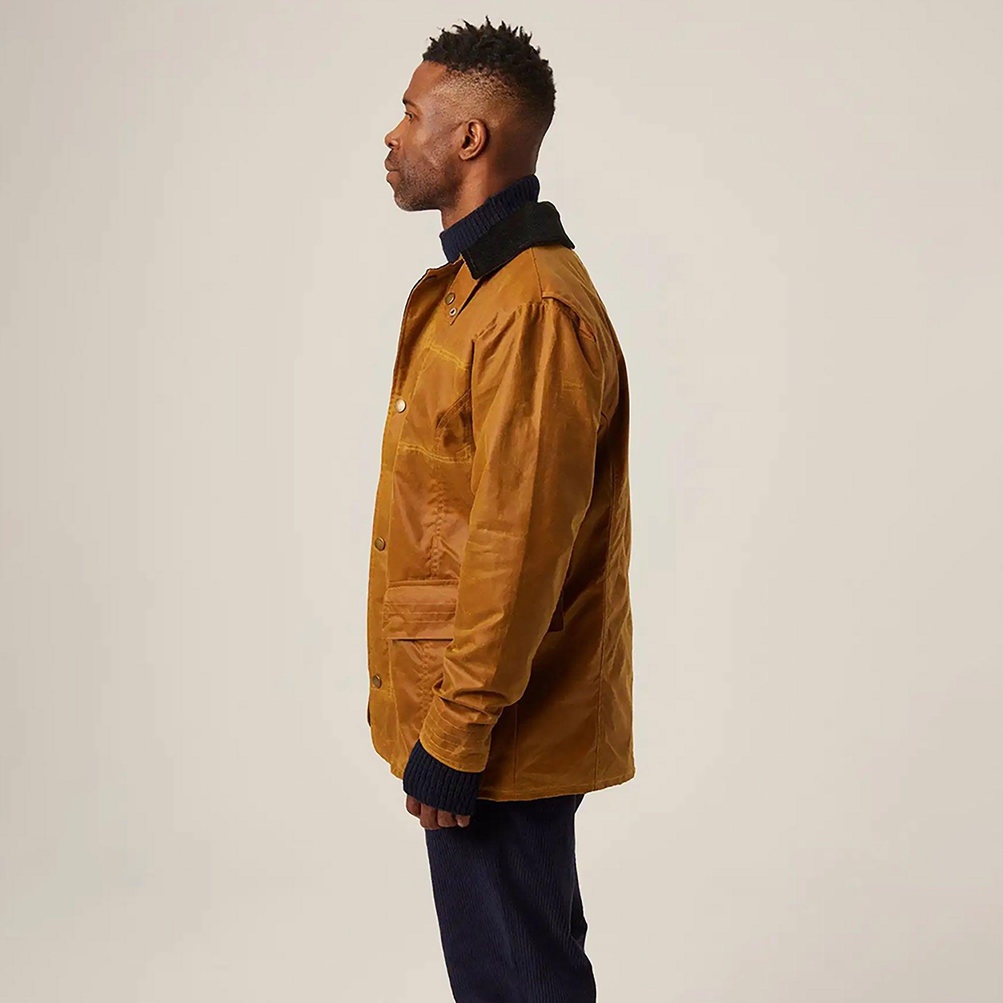 Product image 4 of 7 of Peregrine Men's Wax Clifton Made In England Jacket - Mustard