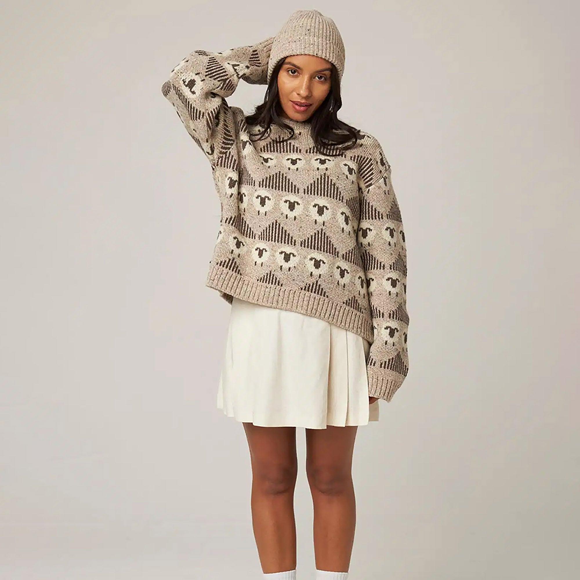 Product image 6 of 6 of Peregrine Porter Made In England Ribbed Beanie - Oatmeal