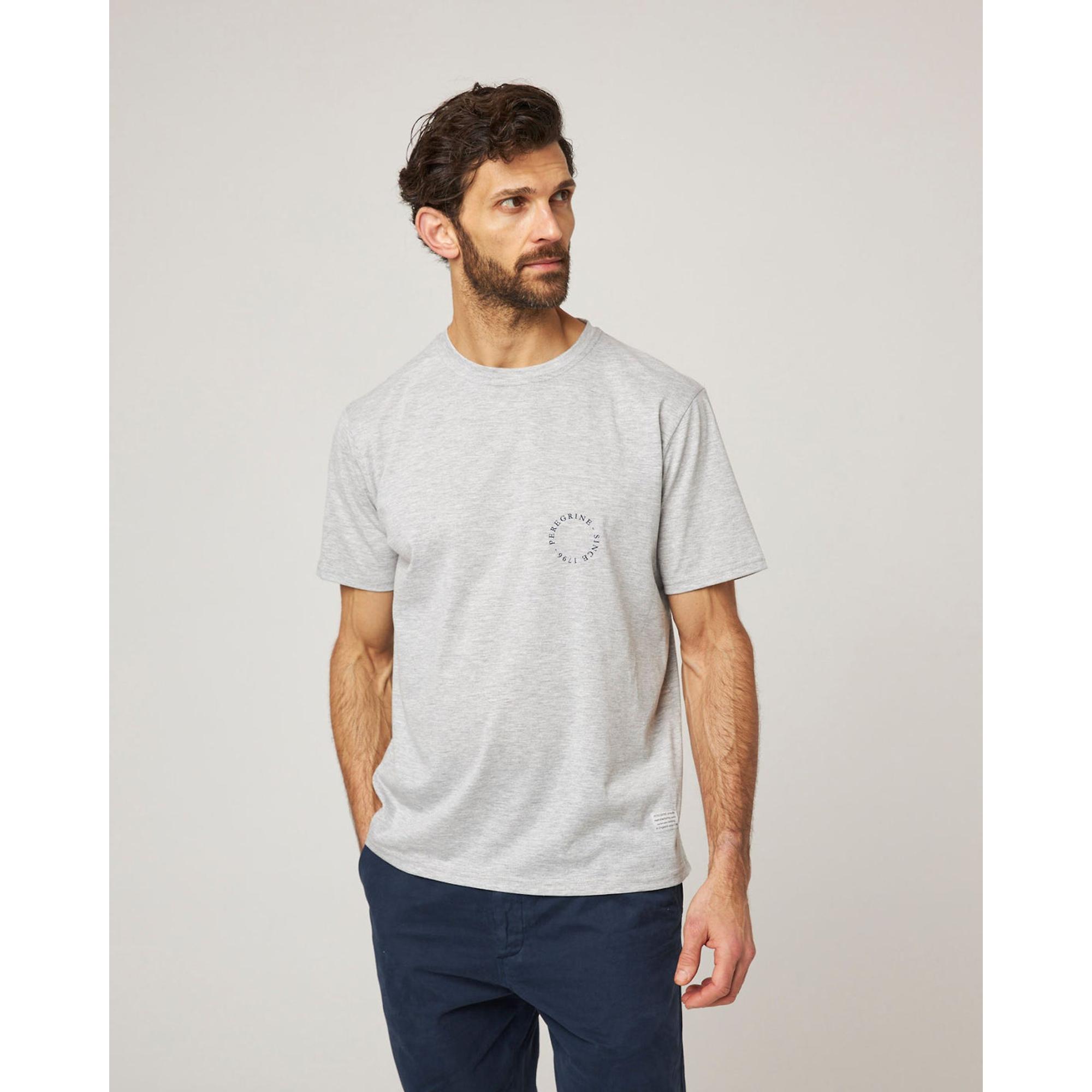 Product image 3 of 9 of Peregrine Men's Made In England Graphic T-Shirt - Light Grey