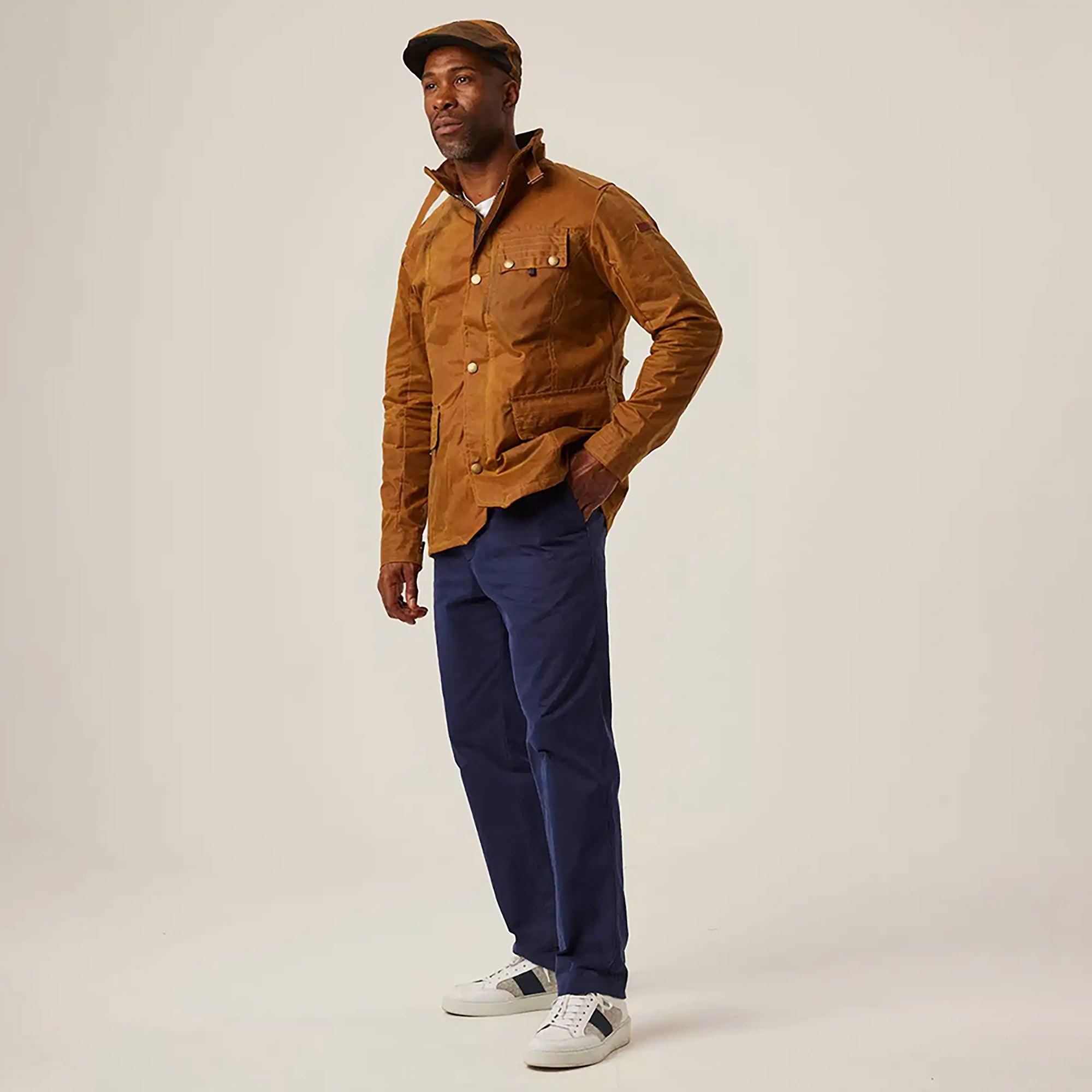 Product image 3 of 7 of Peregrine Men's Bexley Waxed Jacket – Mustard