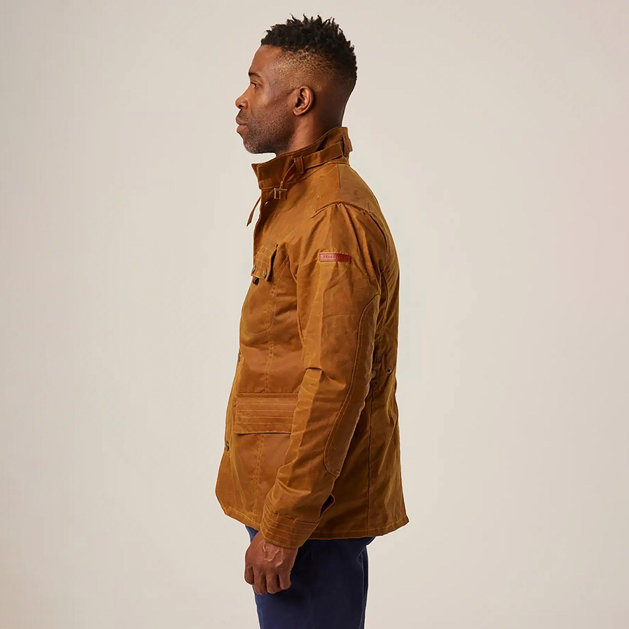 Product image 4 of 7 of Peregrine Men's Bexley Waxed Jacket – Mustard