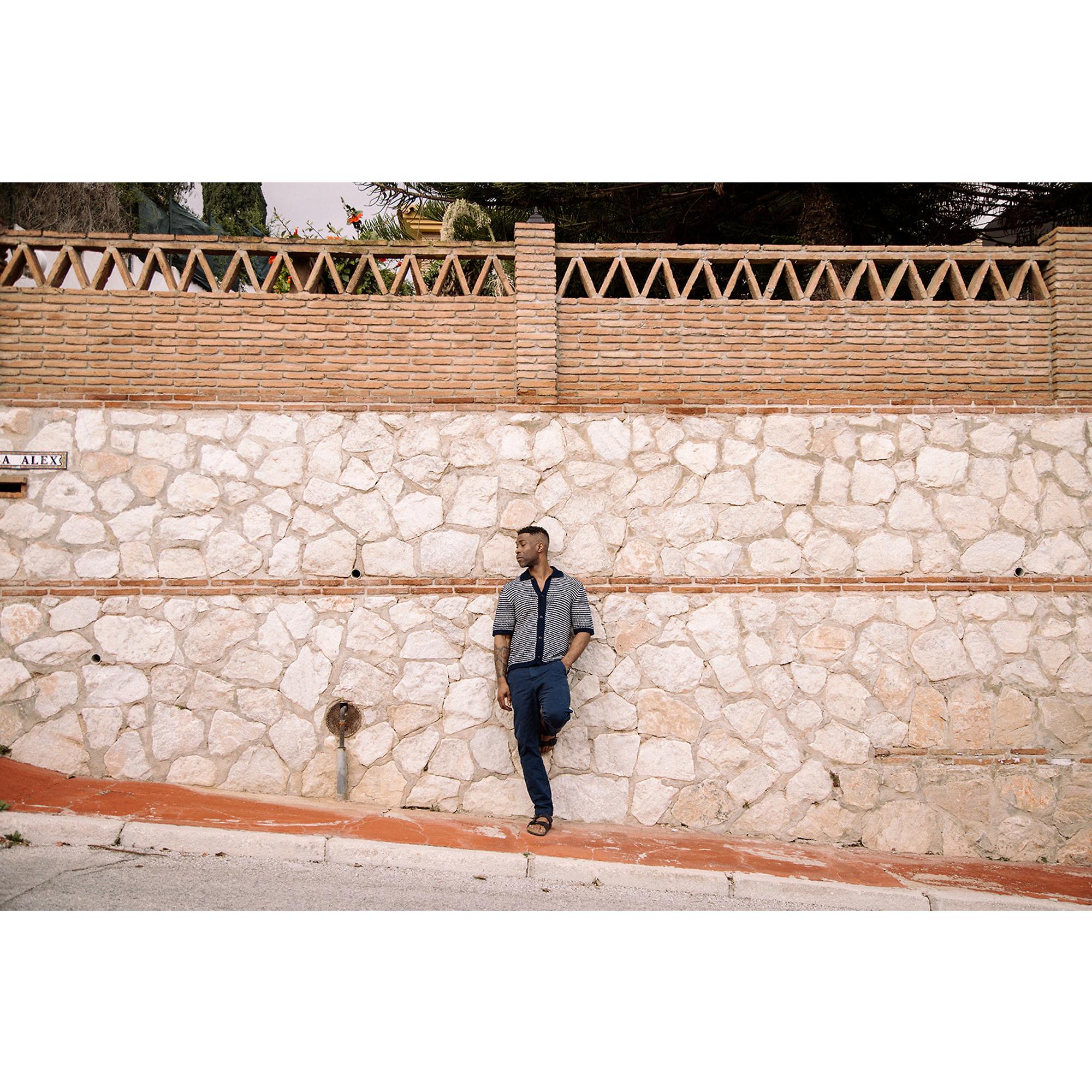 Product image 10 of 10 of Peregrine Men's Island Crochet Shirt - Navy