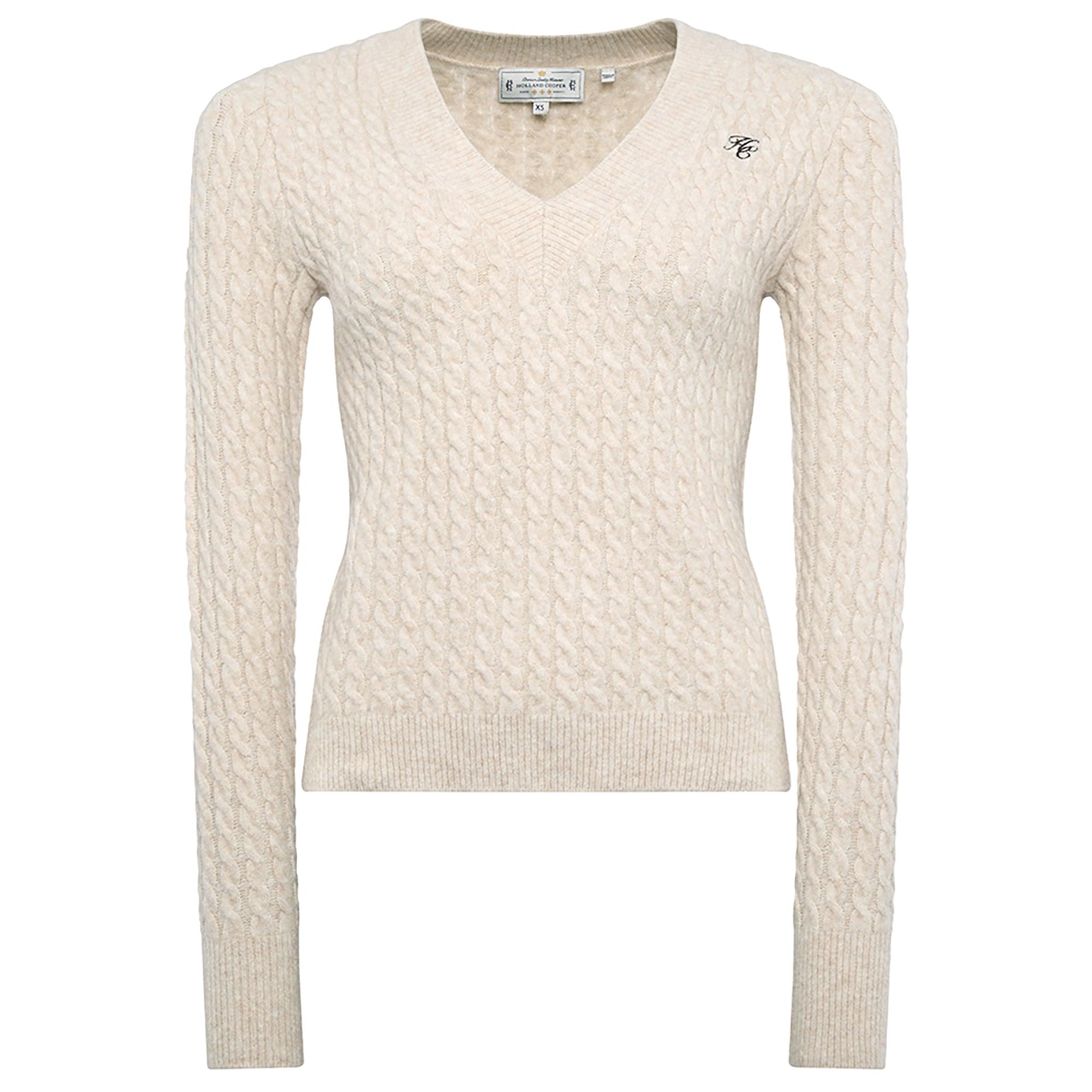 Product image 1 of 7 of Holland Cooper Women's Polly Knit - Barley