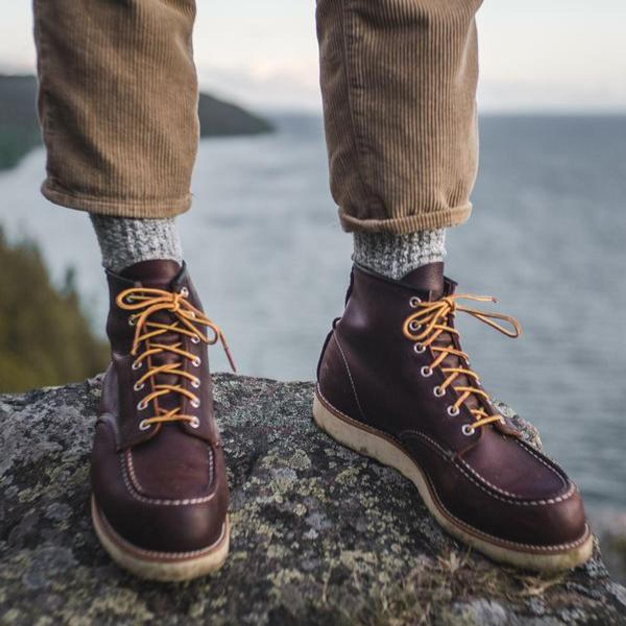 Product image 10 of 10 of Red Wing Classic Moc Toe 6" Boot Oil-Slick Leather - Briar - Style 8138