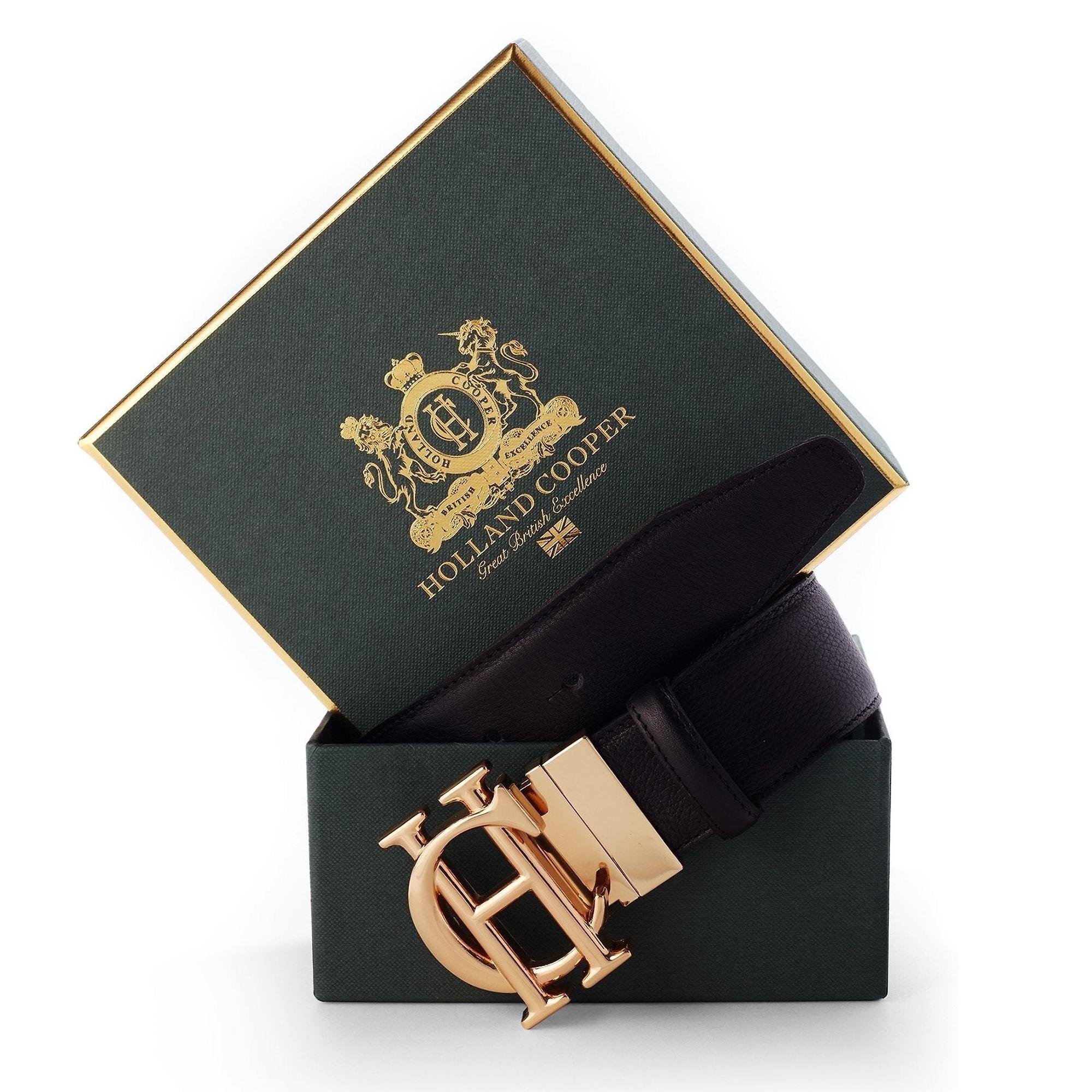 Product image 3 of 4 of Holland Cooper Women's HC Classic Reversible Belt - Black Tan