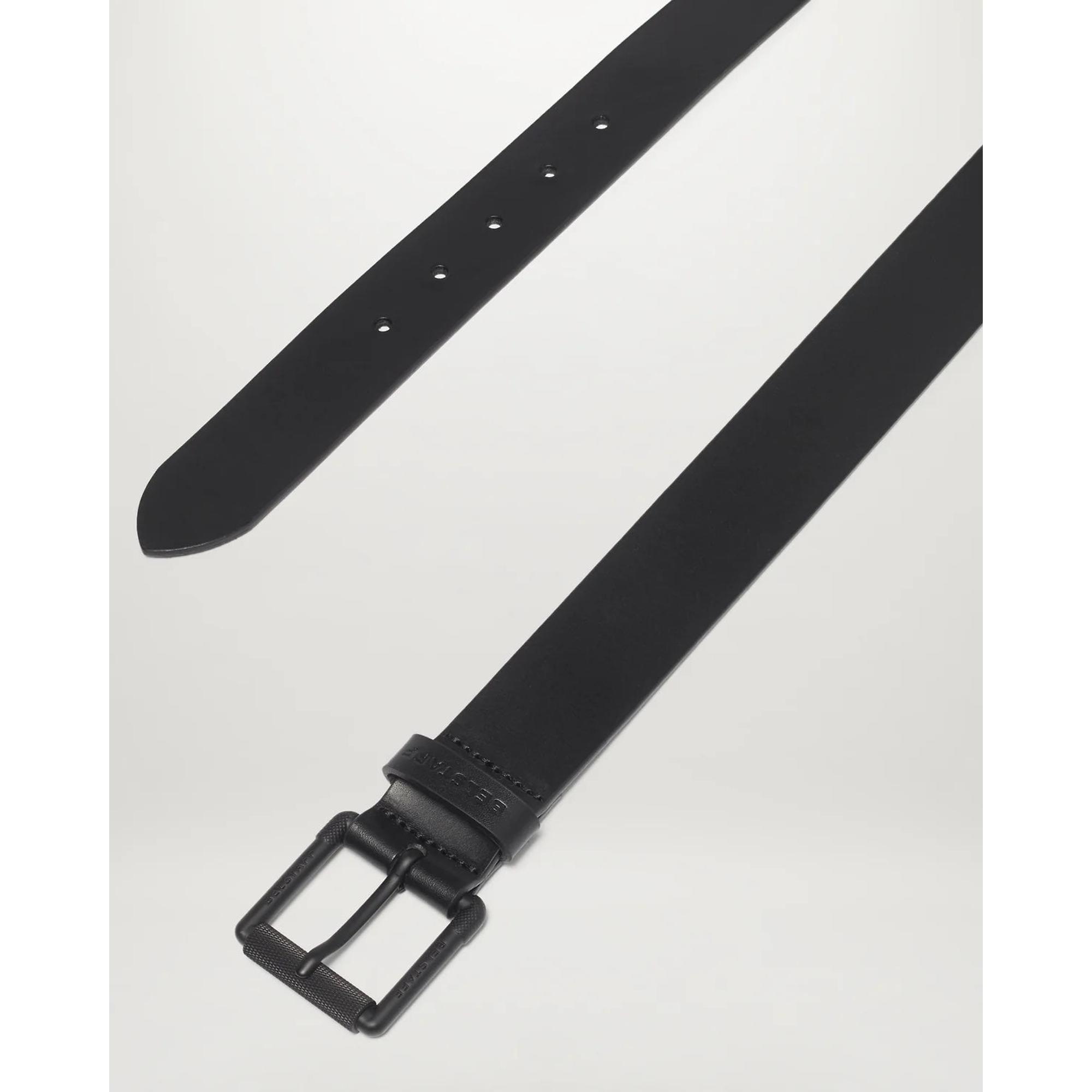 Product image 2 of 5 of Belstaff Men's Calf Leather Roller Buckle Belt - Black