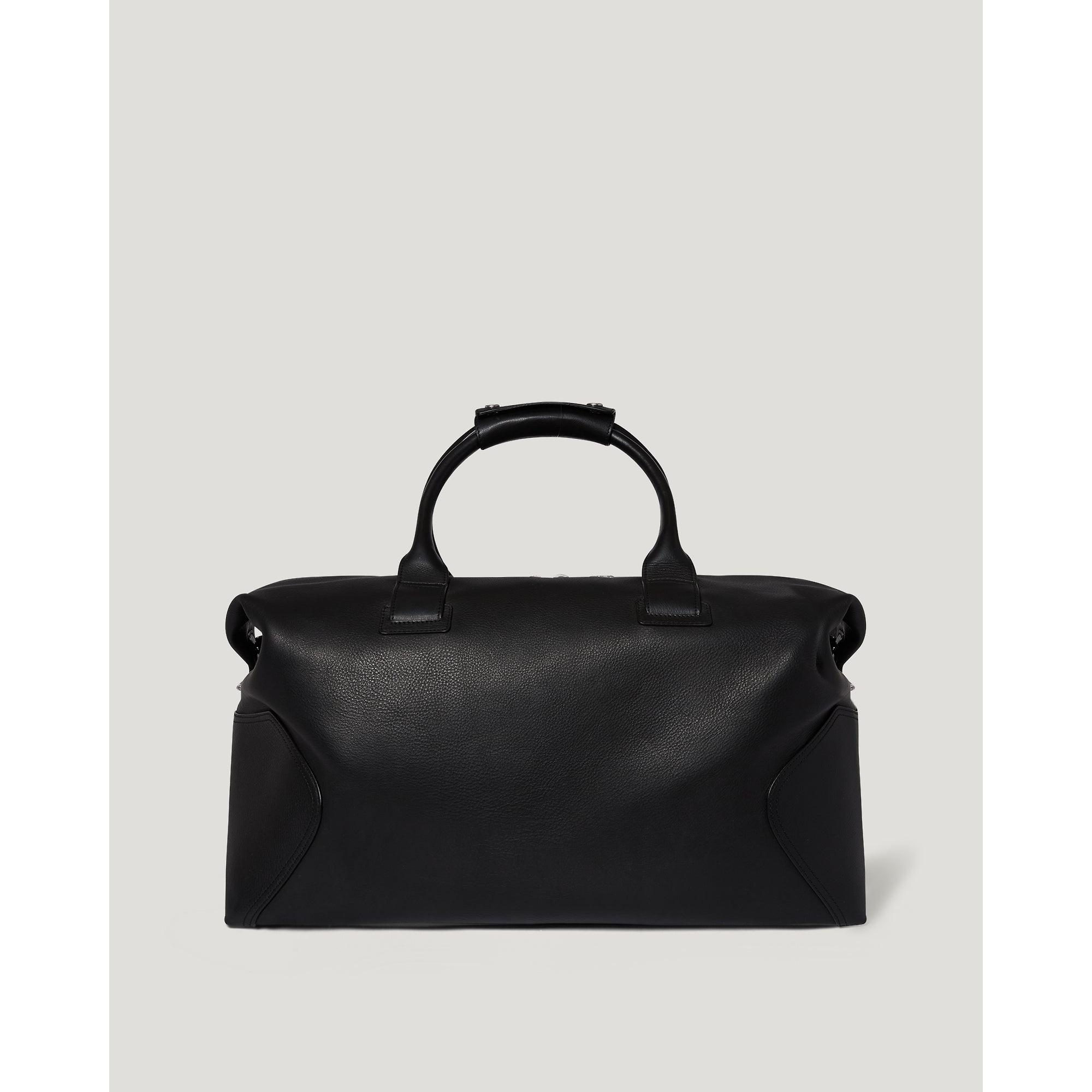 Product image 2 of 5 of Belstaff Ronson Grained Leather Weekender Bag - Black