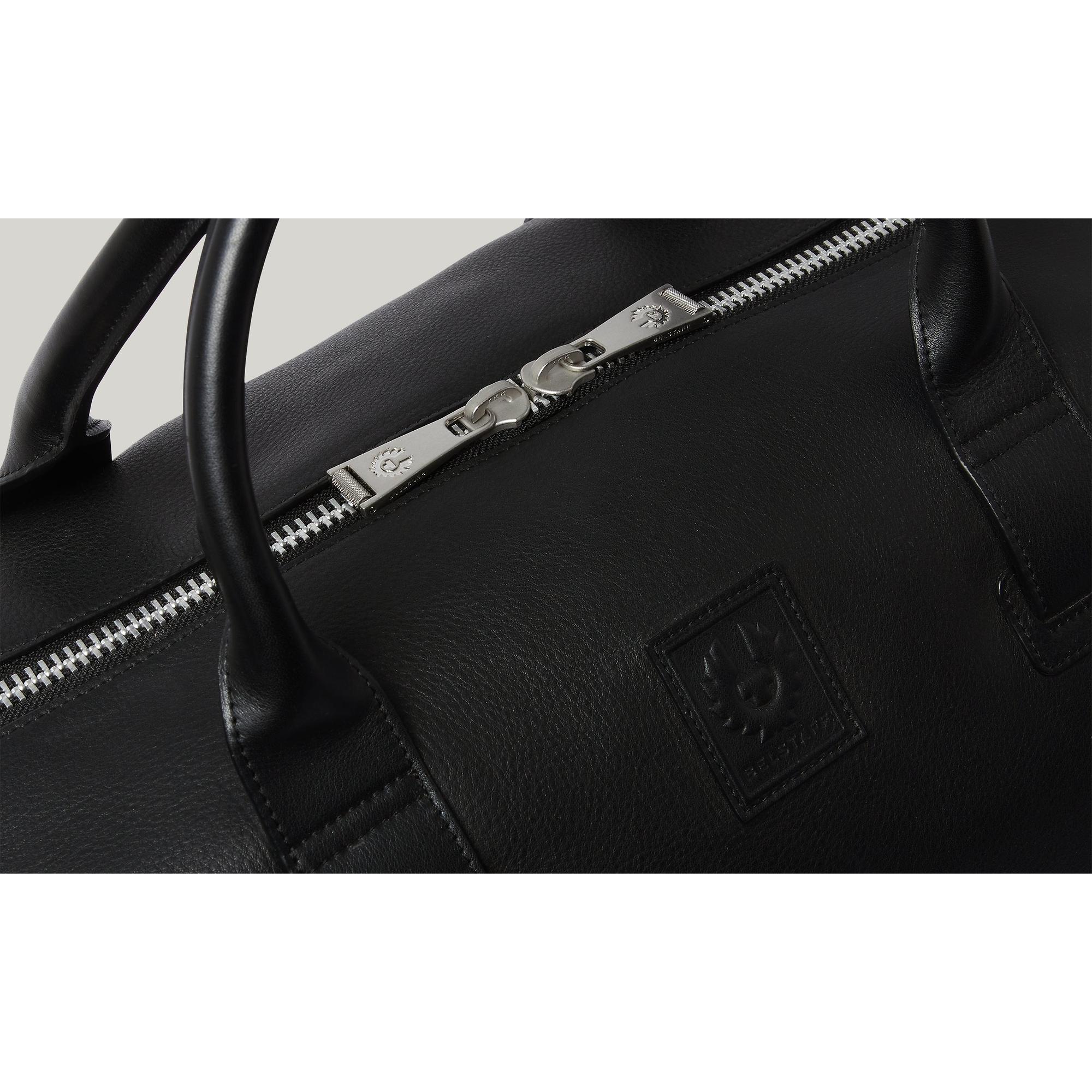 Product image 3 of 5 of Belstaff Ronson Grained Leather Weekender Bag - Black