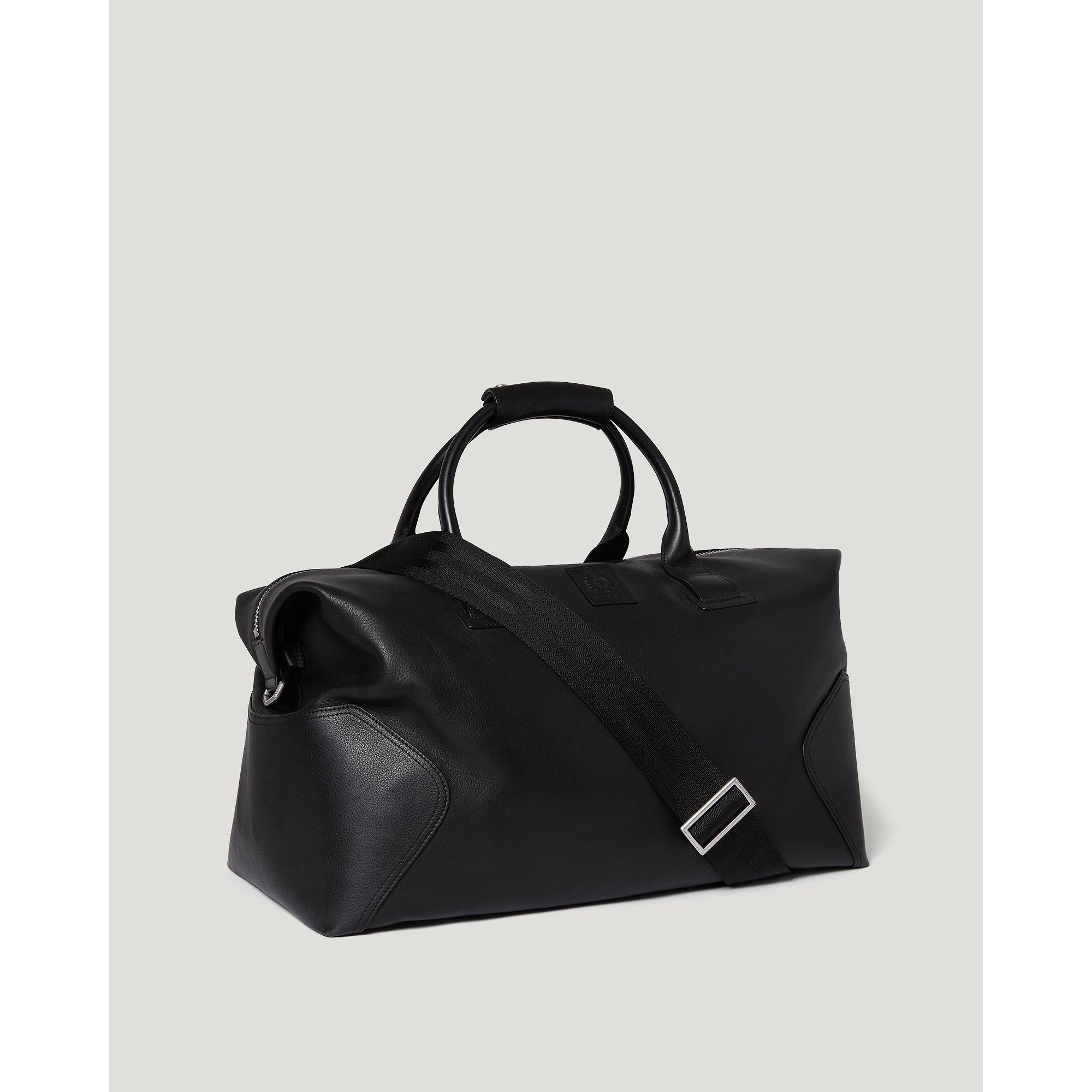 Product image 4 of 5 of Belstaff Ronson Grained Leather Weekender Bag - Black