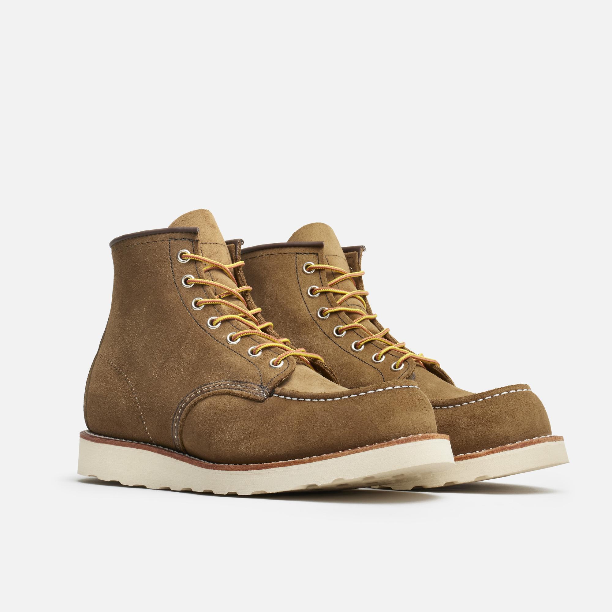 Product image 2 of 9 of Red Wing Classic Moc Toe 6" Boot Mohave Leather - Olive - Style 8881