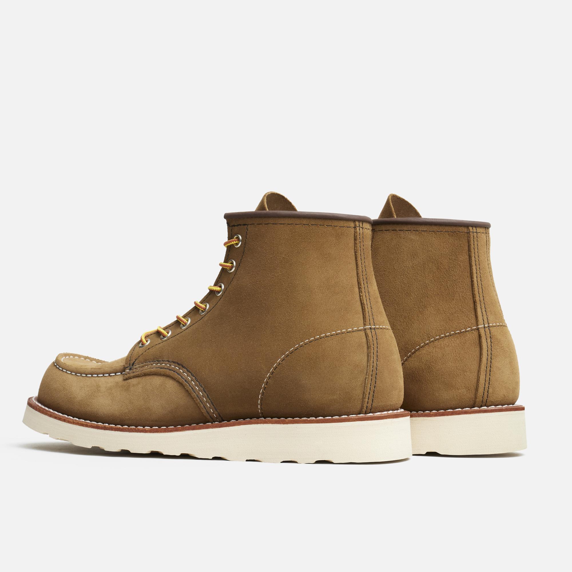 Product image 3 of 9 of Red Wing Classic Moc Toe 6" Boot Mohave Leather - Olive - Style 8881