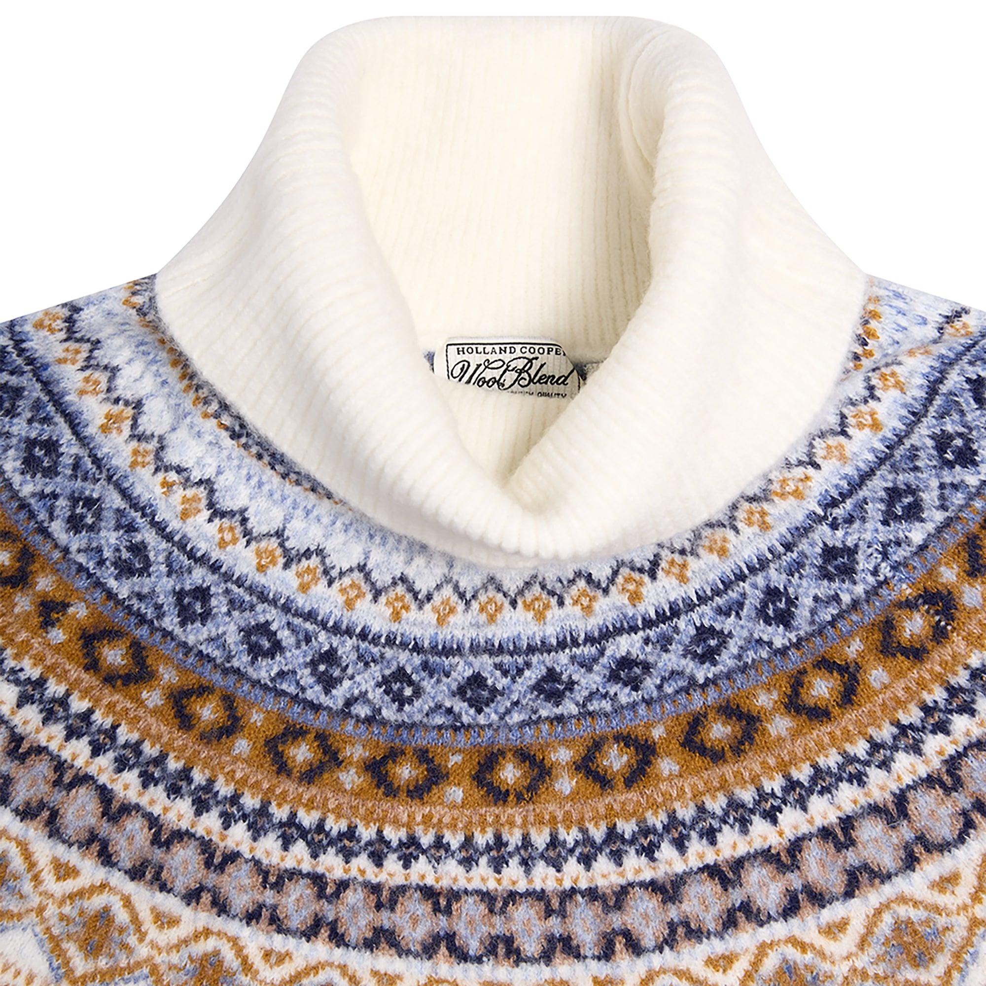 Product image 7 of 8 of Holland Cooper Women's Rebecca Roll Neck Knit - Natural