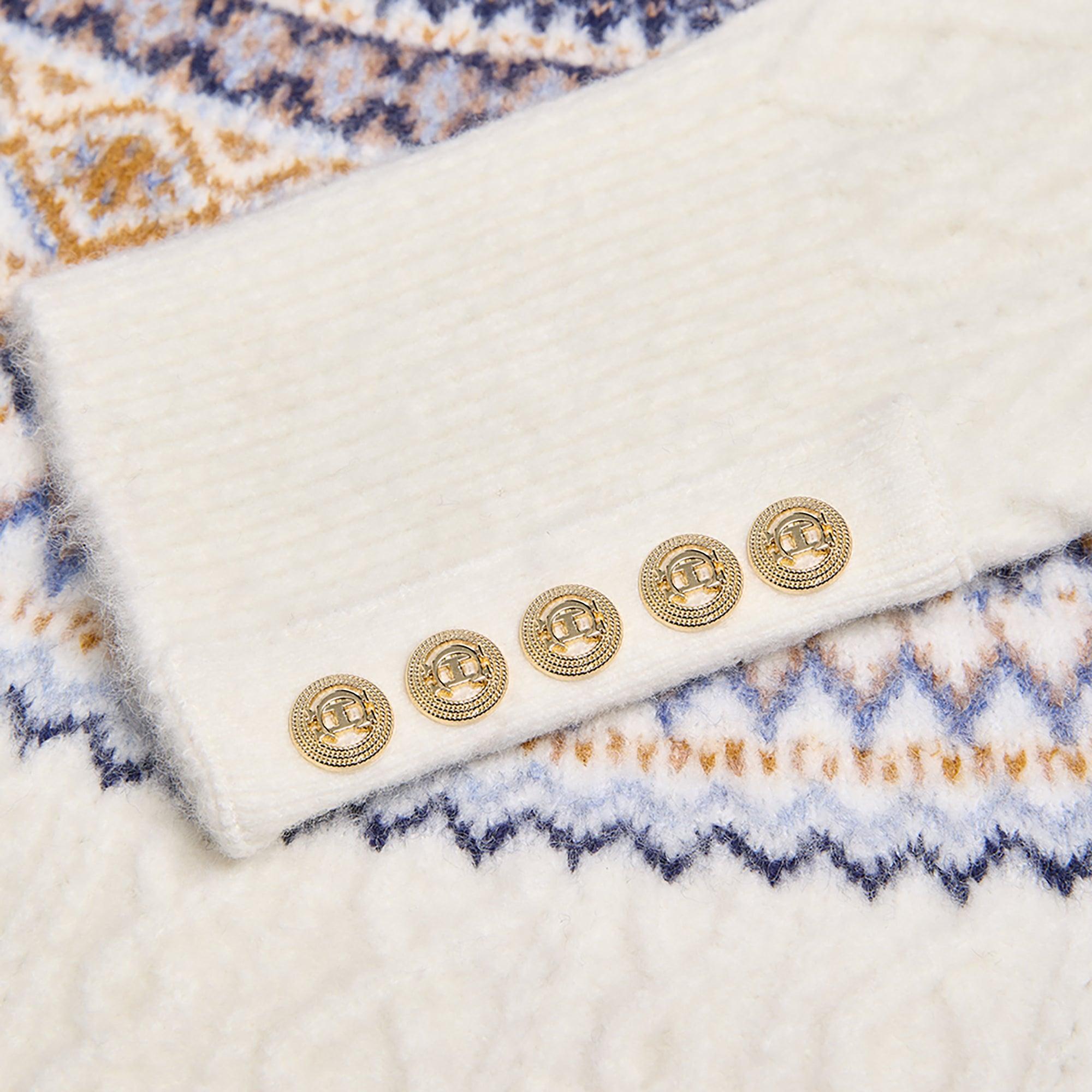 Product image 8 of 8 of Holland Cooper Women's Rebecca Roll Neck Knit - Natural