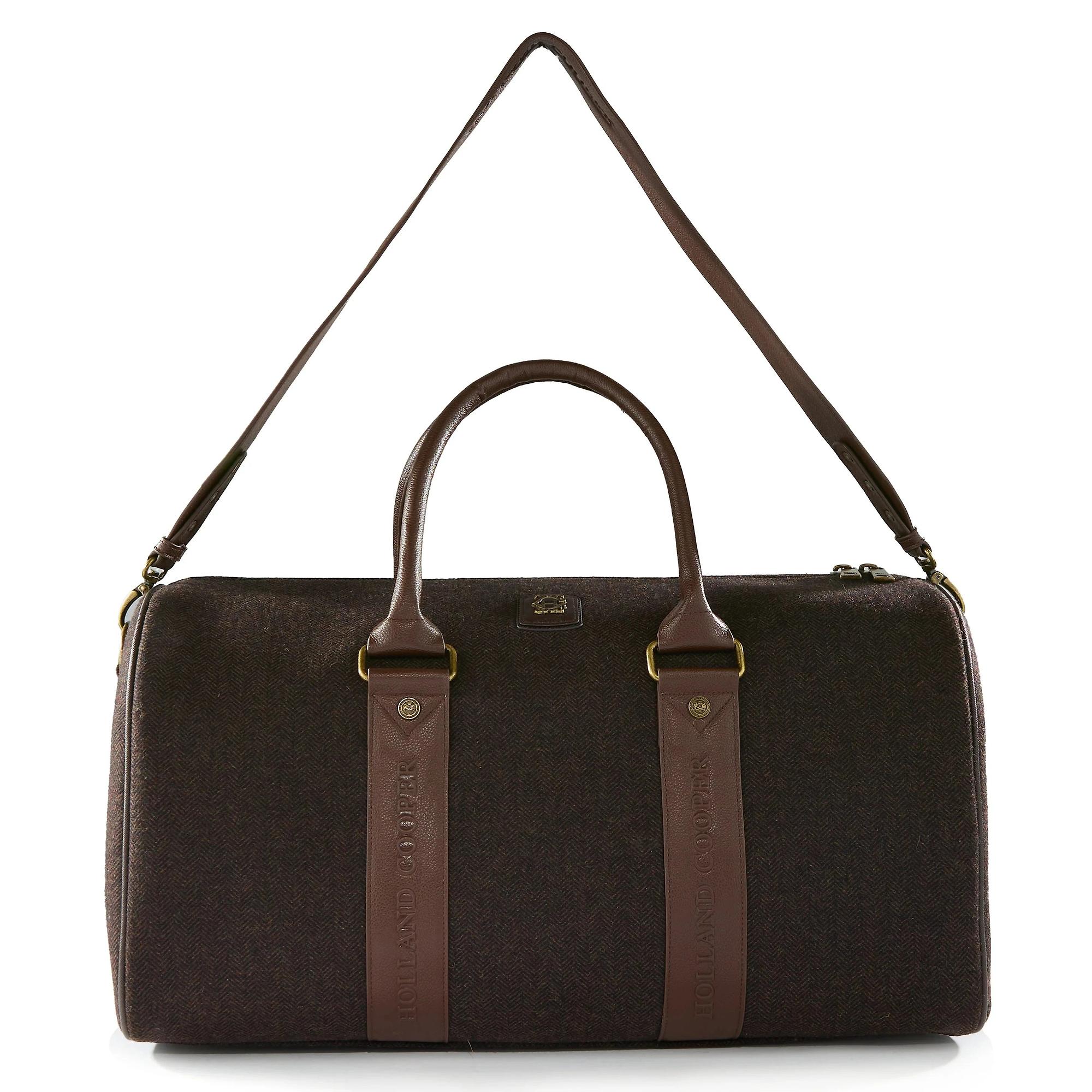 Product image 3 of 9 of Holland Cooper Regency Holdall - Brown Herringbone