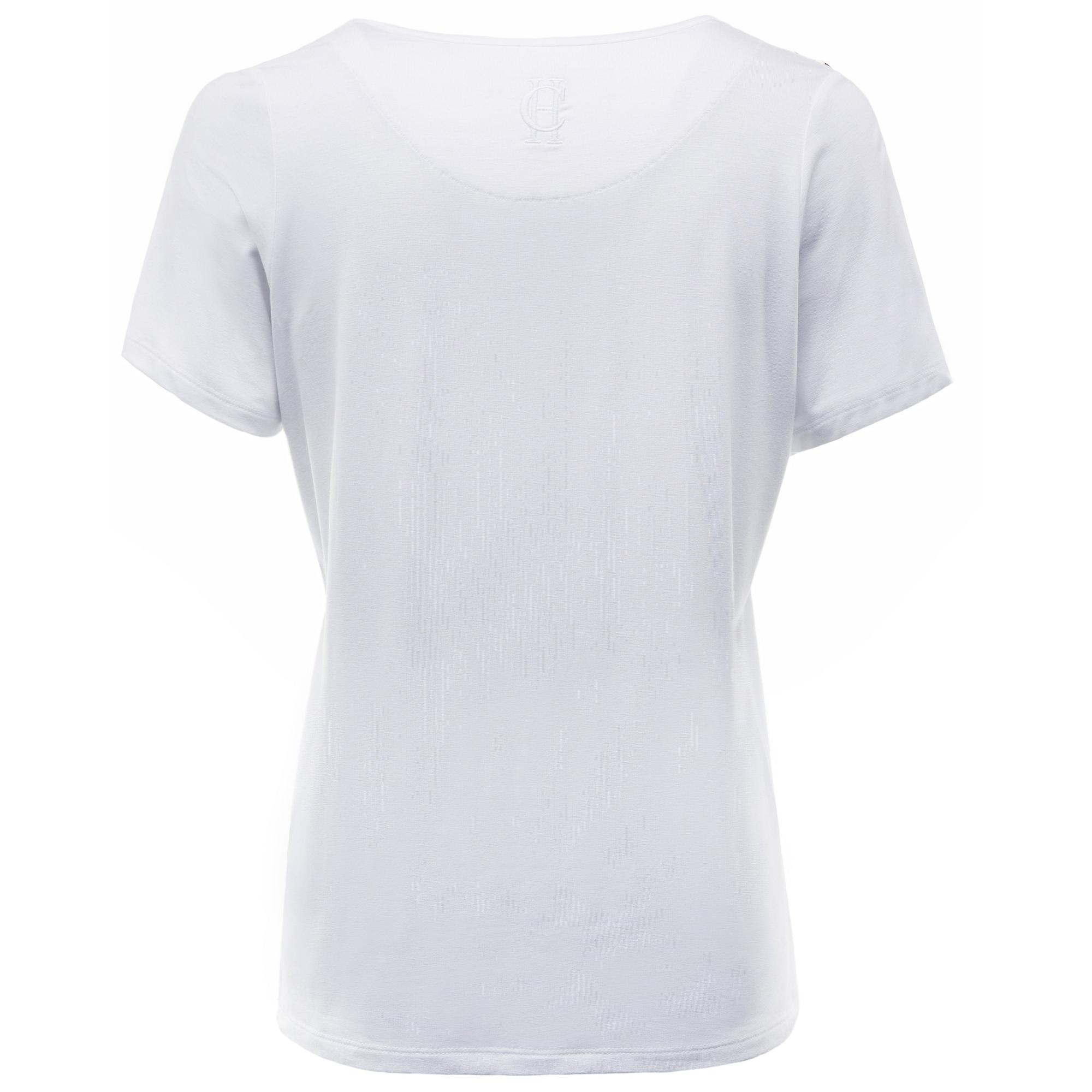 Product image 2 of 9 of Holland Cooper Women's Relax Fit V-Neck Tee - White