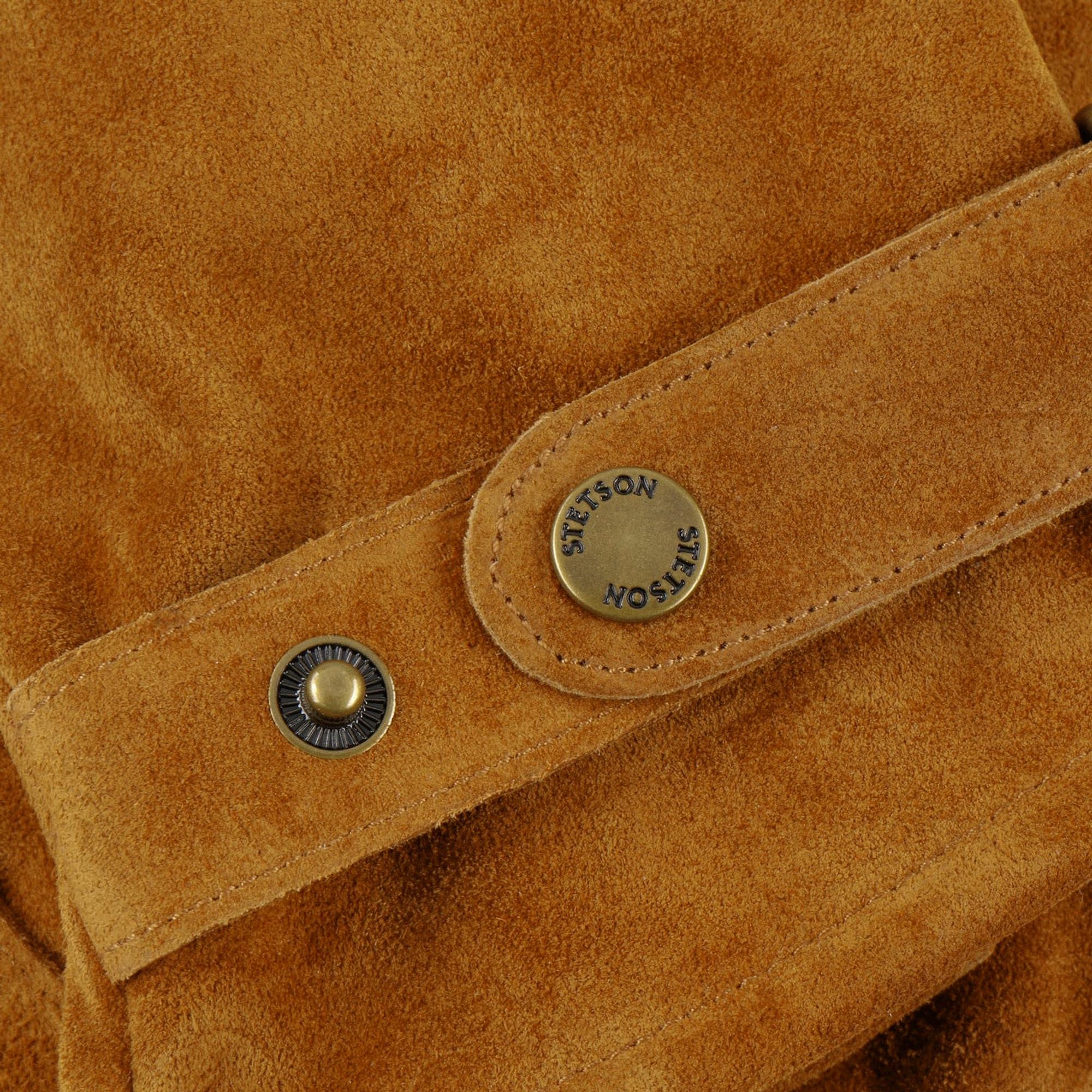 Product image 3 of 3 of Stetson Revetal Cowskin Leather Gloves- Cognac