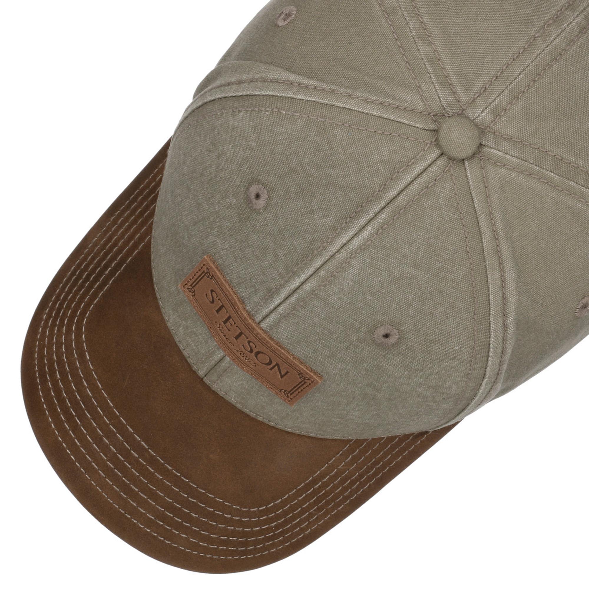 Product image 2 of 5 of Stetson Cotton Rustic Baseball Cap with UV Protection - Olive