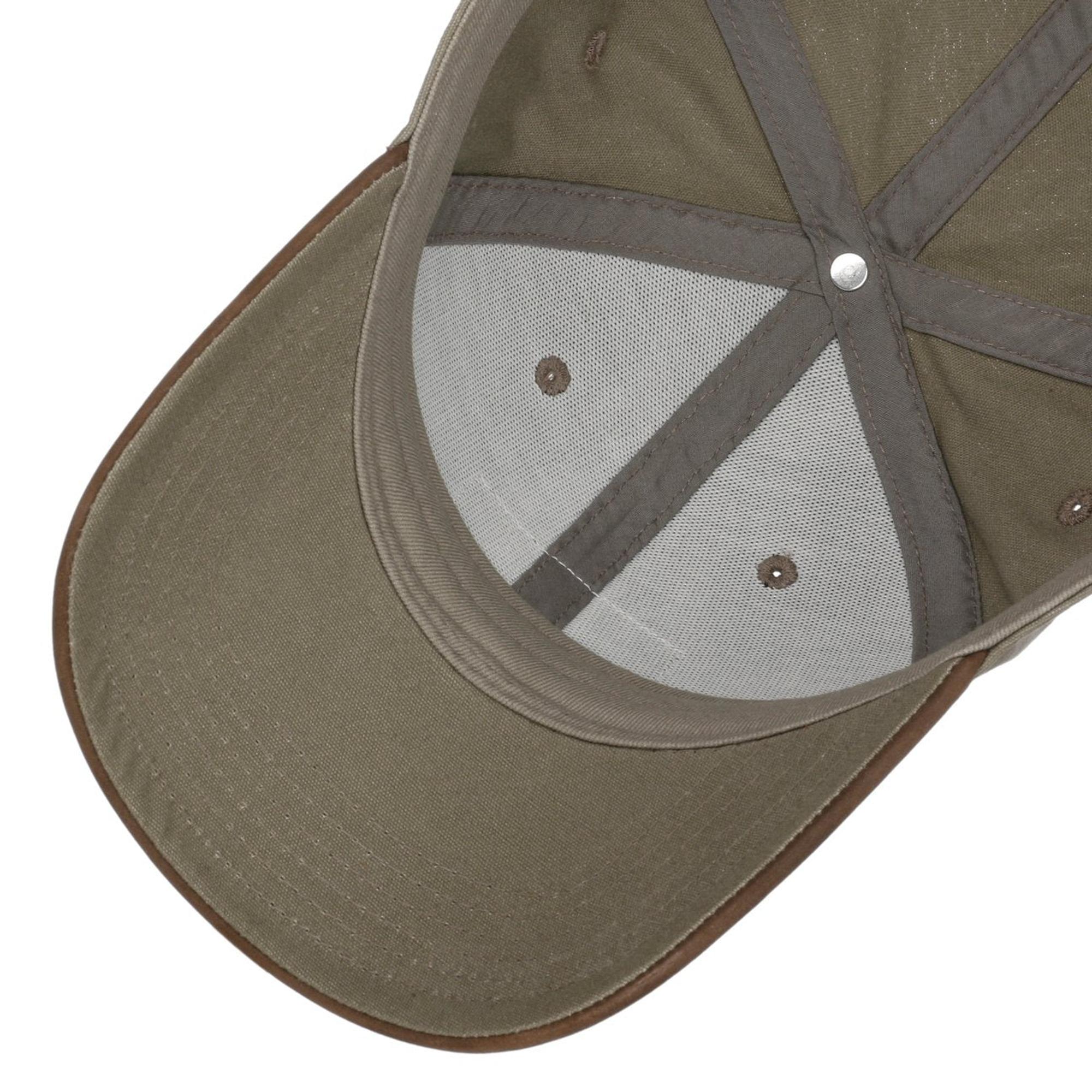 Product image 3 of 5 of Stetson Cotton Rustic Baseball Cap with UV Protection - Olive