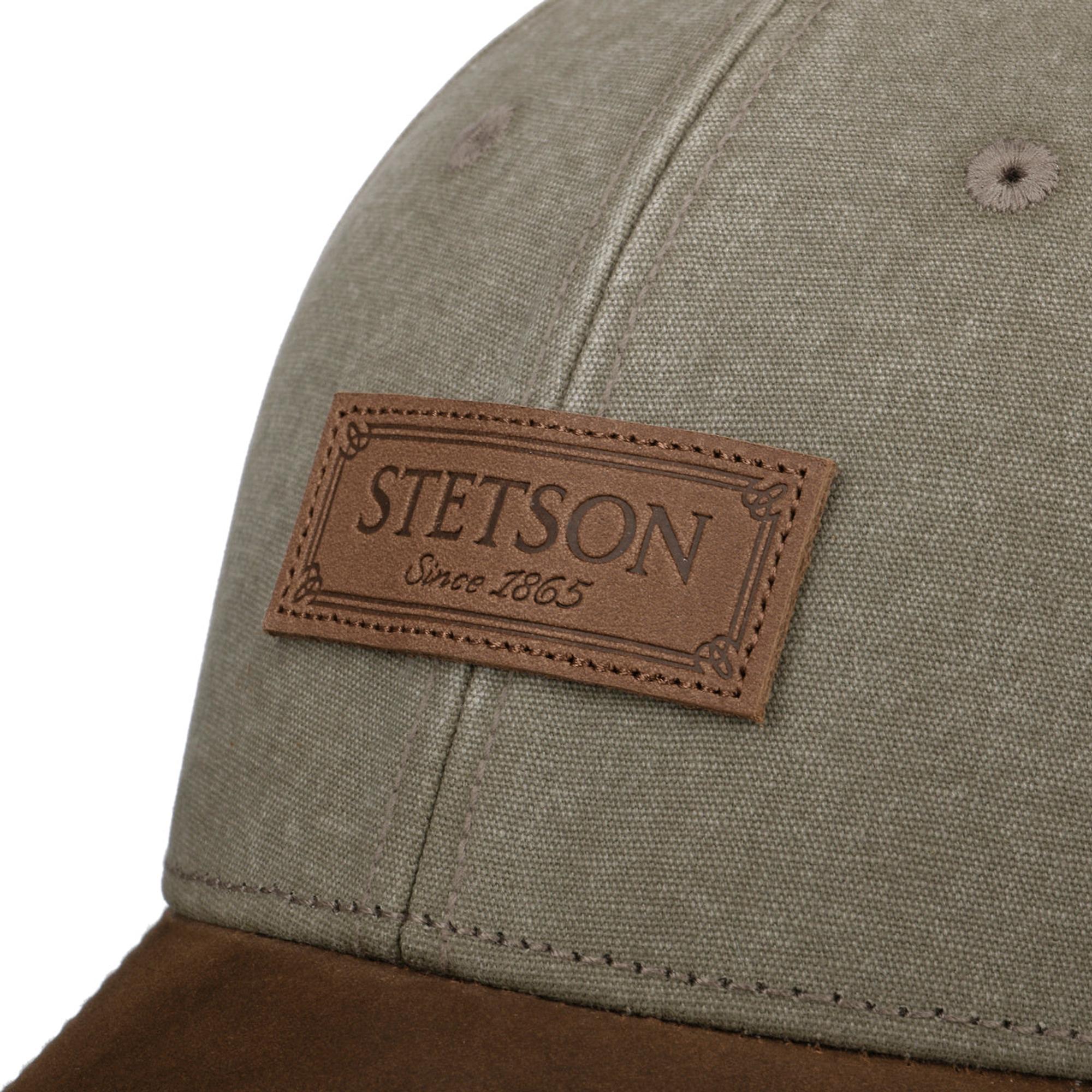 Product image 5 of 5 of Stetson Cotton Rustic Baseball Cap with UV Protection - Olive