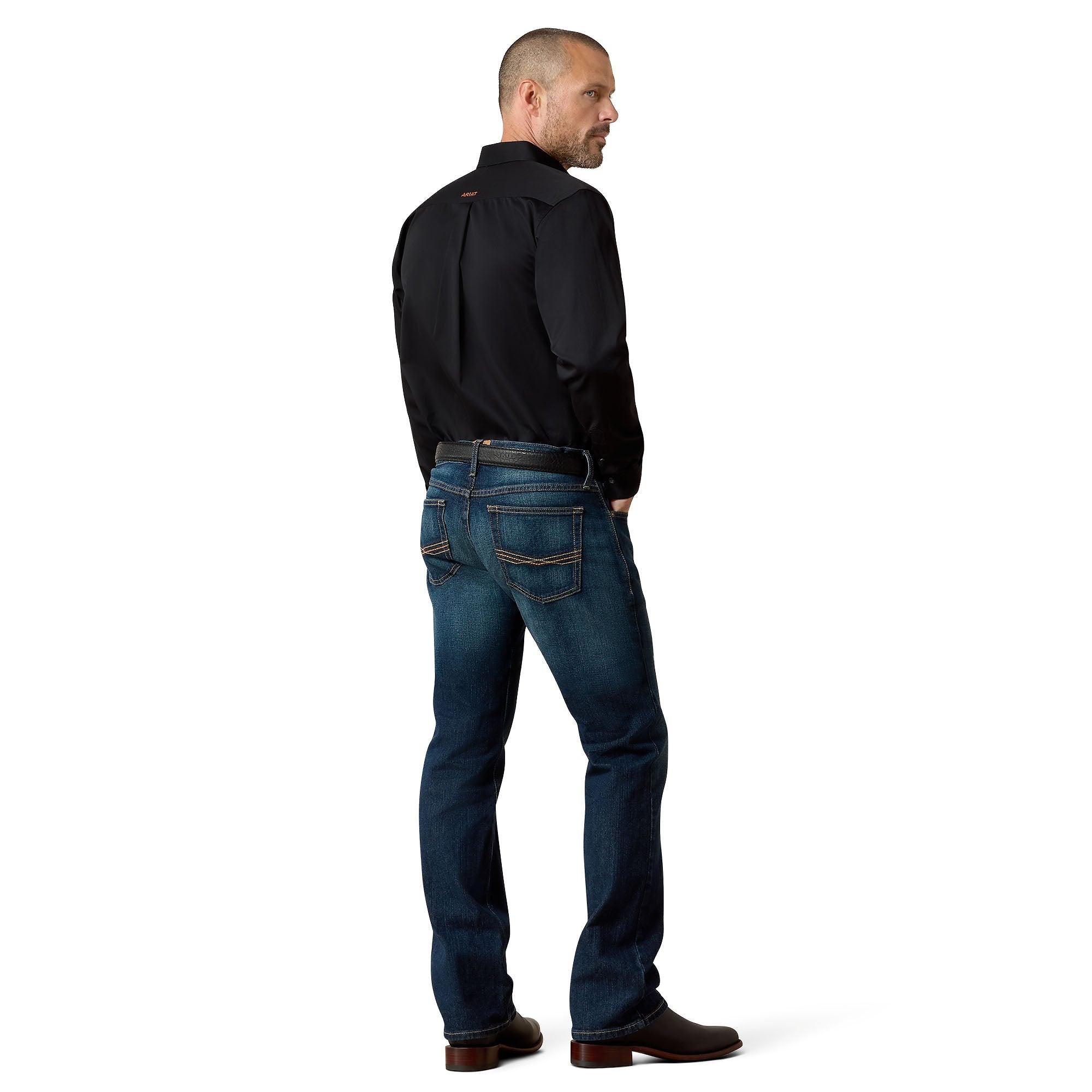 Product image 2 of 6 of Ariat Men's M7 Rocker Stretch Legacy Straight Leg Jeans - Fremont