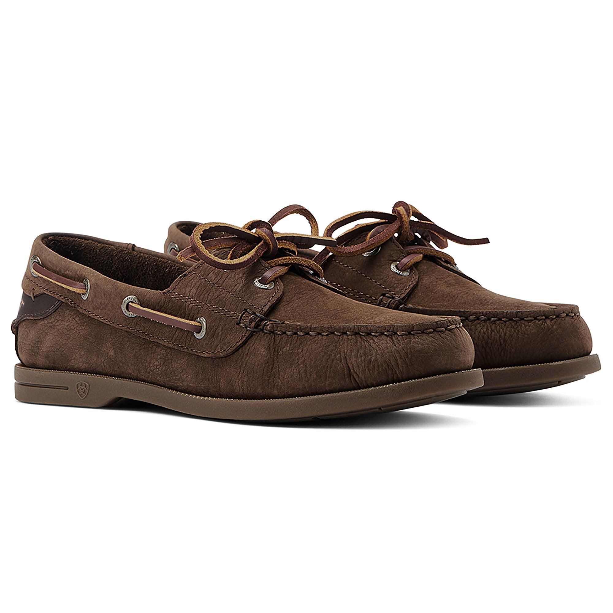 Product image 1 of 7 of Ariat Women's Antigua Boat Shoes - Chocolate Brown
