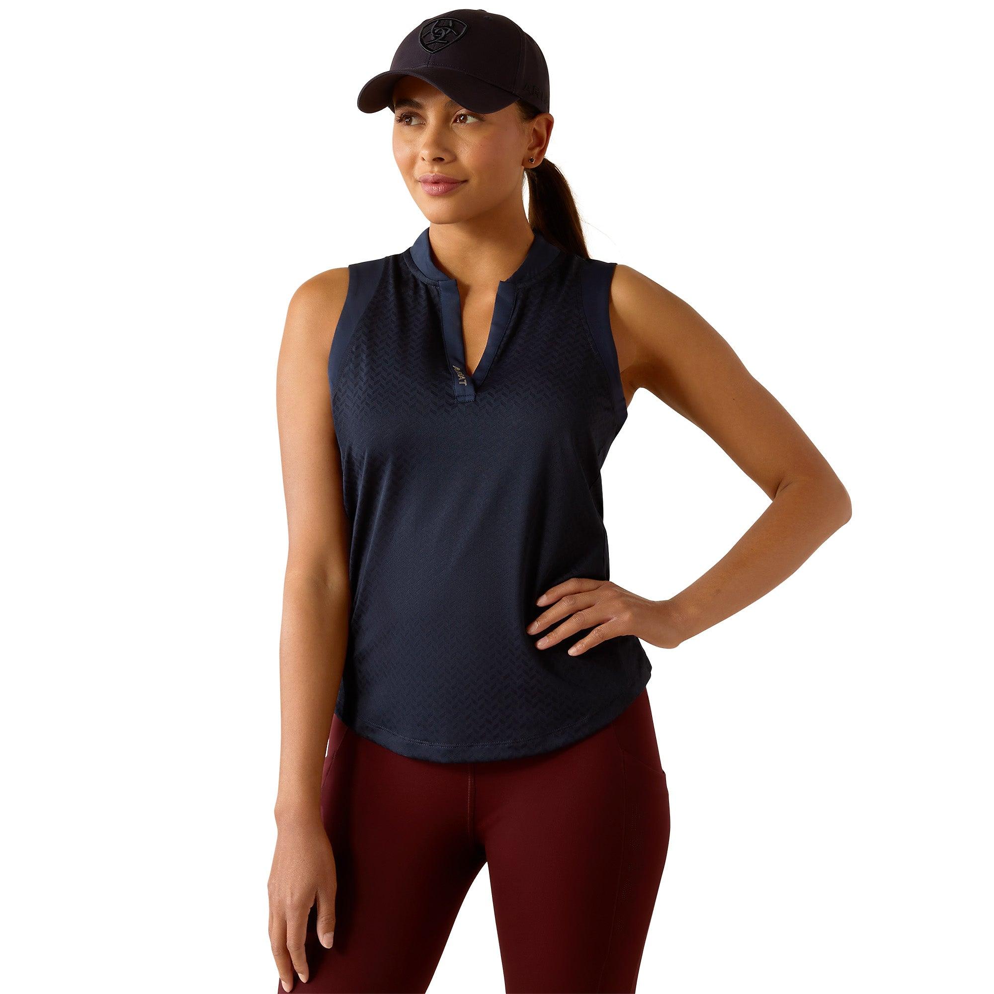 Product image 1 of 4 of Ariat Women's Mesa Sleeveless Baselayer - Navy Eclipse