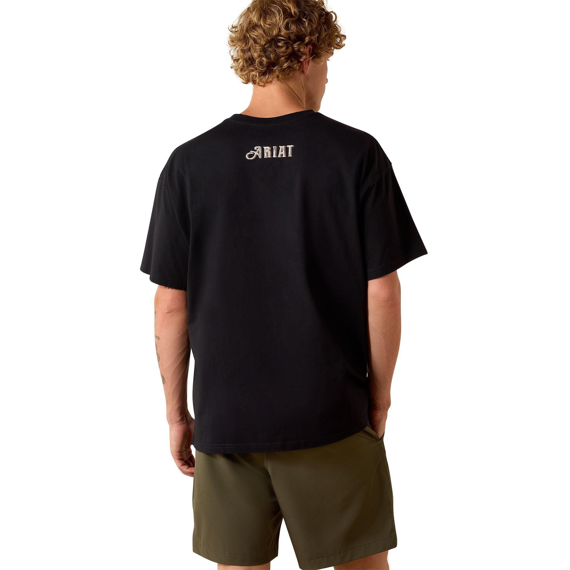 Product image 2 of 5 of Ariat Men's Wild Life Boxy T-Shirt - Washed Black