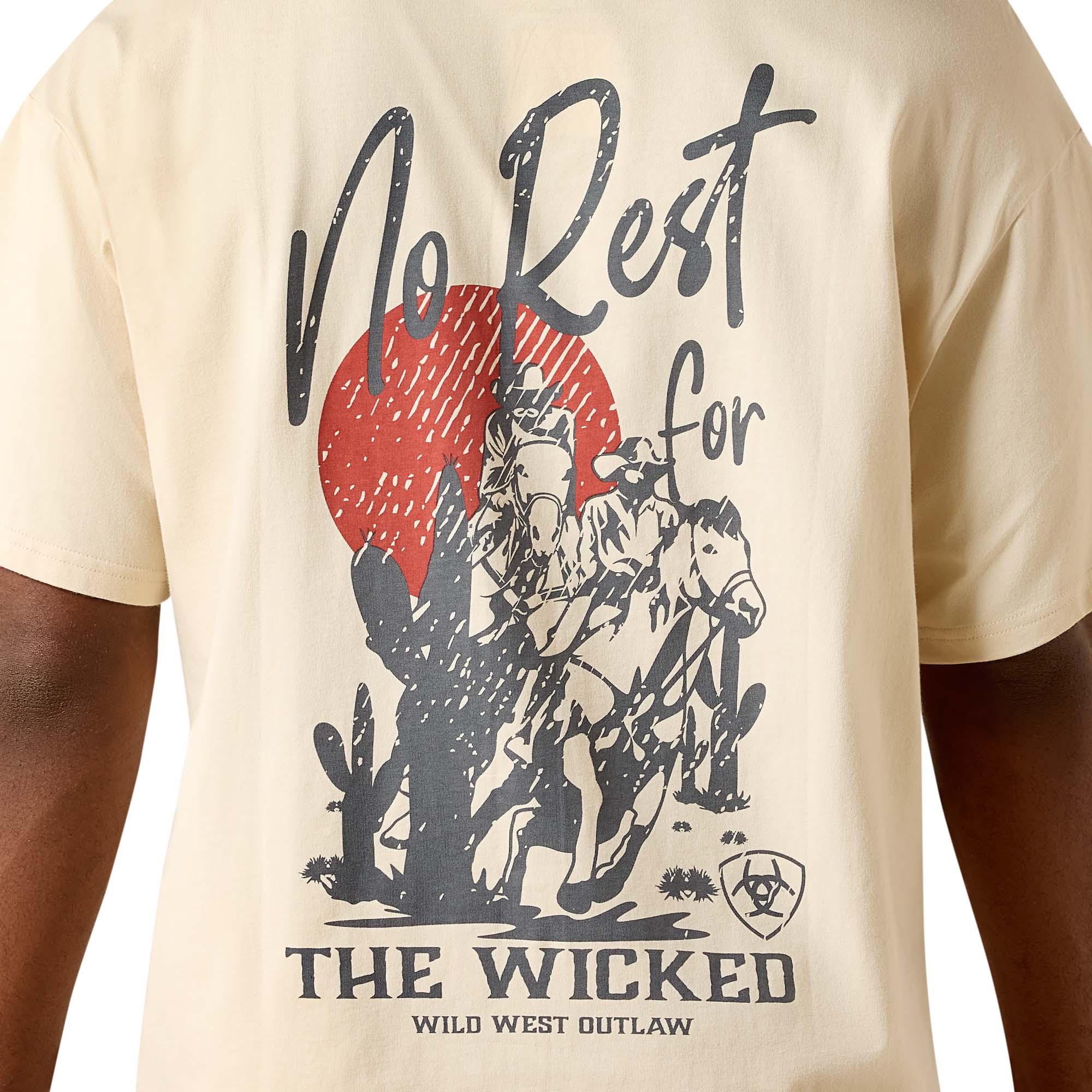 Product image 4 of 5 of Ariat Men's The Wicked Boxy T-Shirt - Sandshell