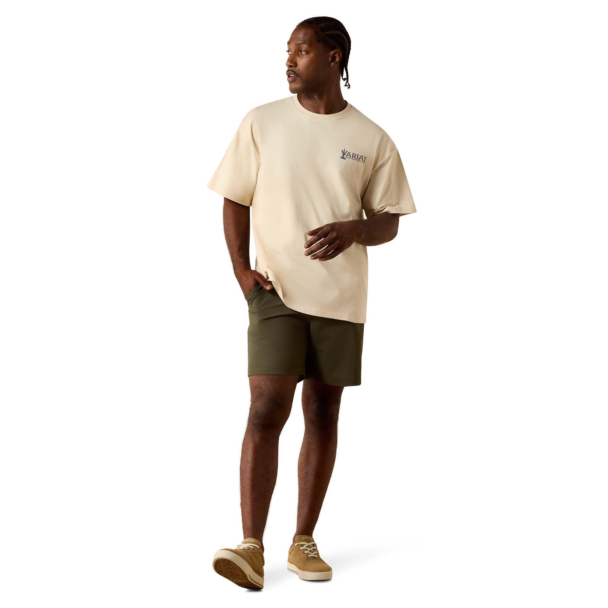 Product image 3 of 5 of Ariat Men's The Wicked Boxy T-Shirt - Sandshell