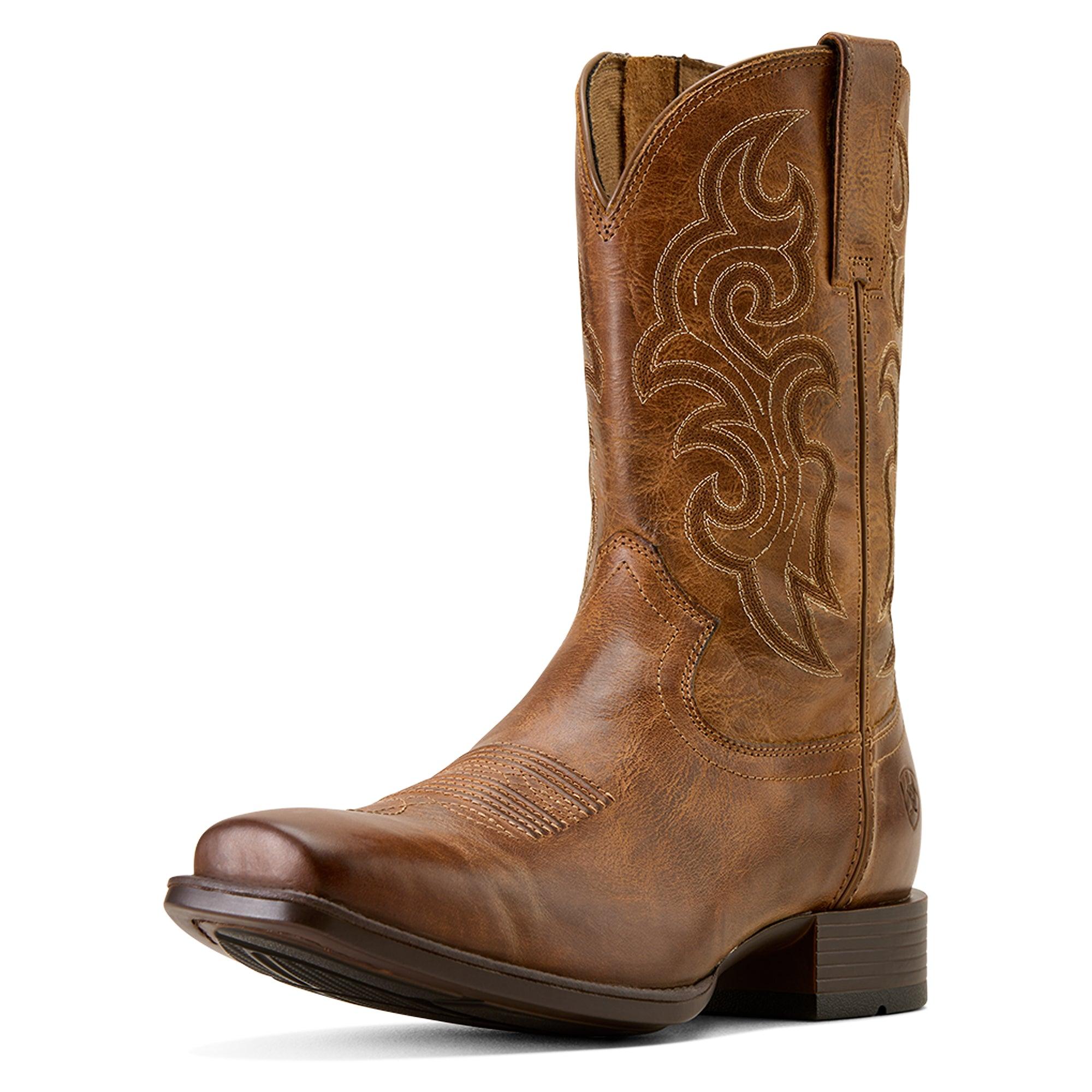 Product image 3 of 8 of Ariat Men's Bodie Square Toe Western Boots - Honey Tan