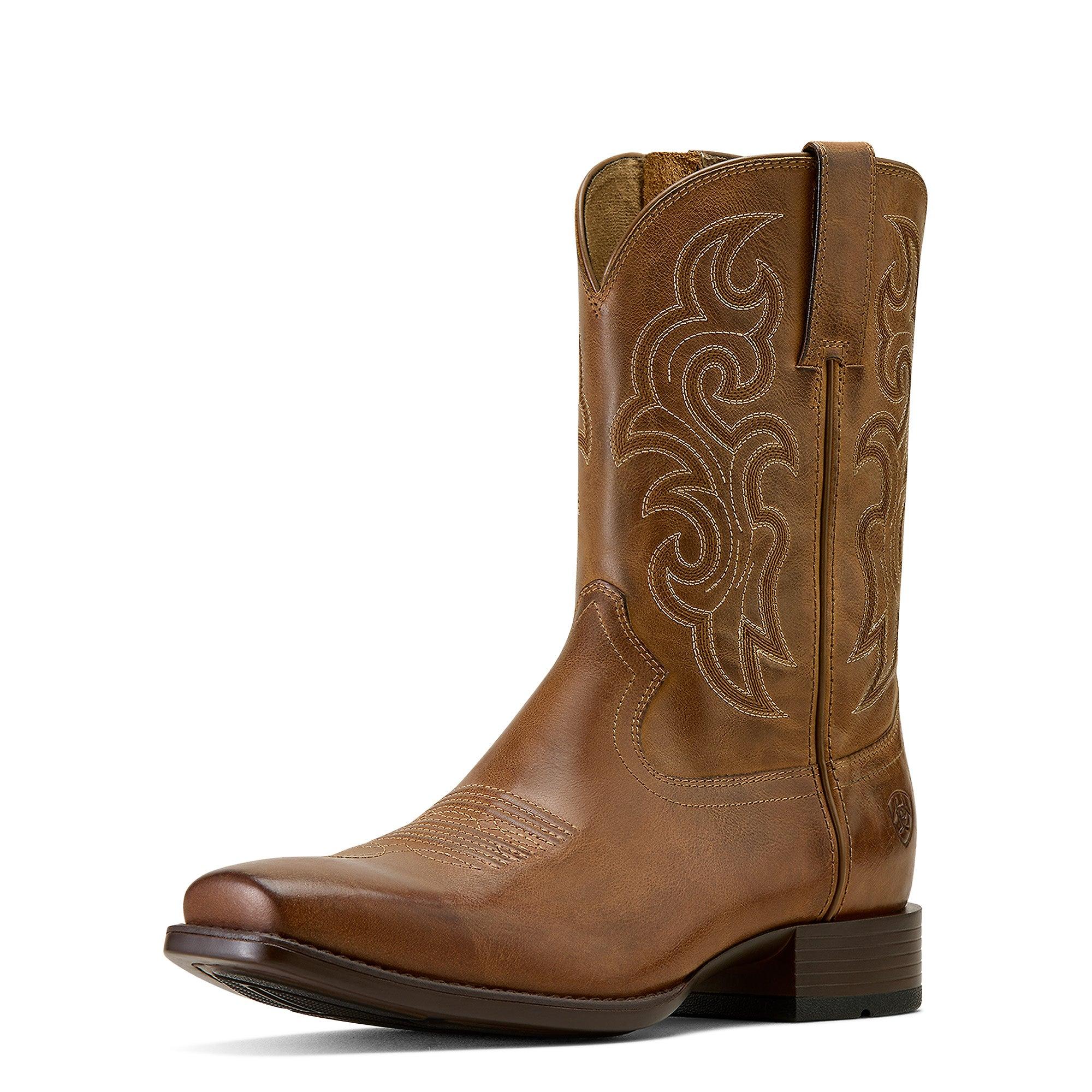 Product image 2 of 8 of Ariat Men's Bodie Square Toe Western Boots - Honey Tan