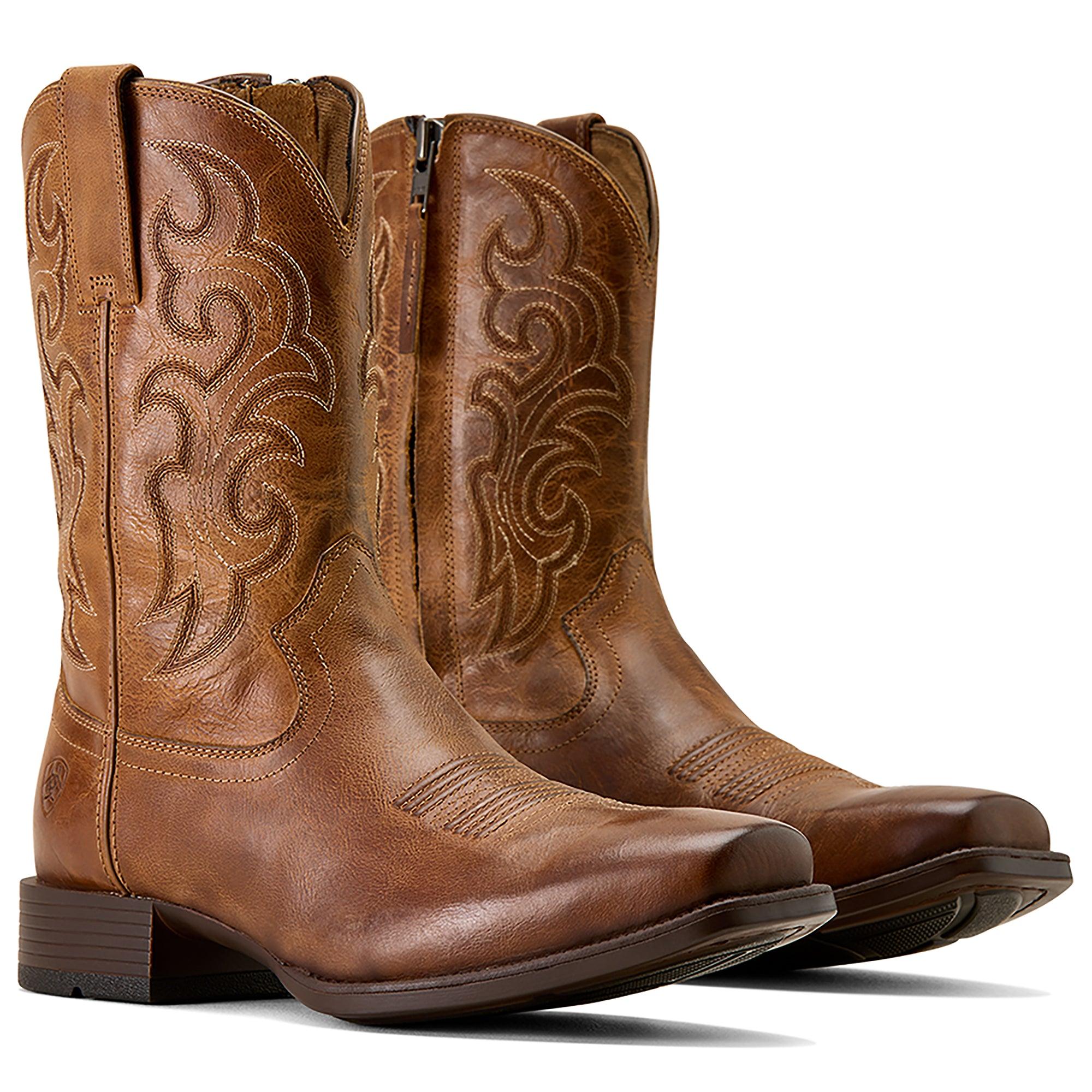 Product image 1 of 8 of Ariat Men's Bodie Square Toe Western Boots - Honey Tan