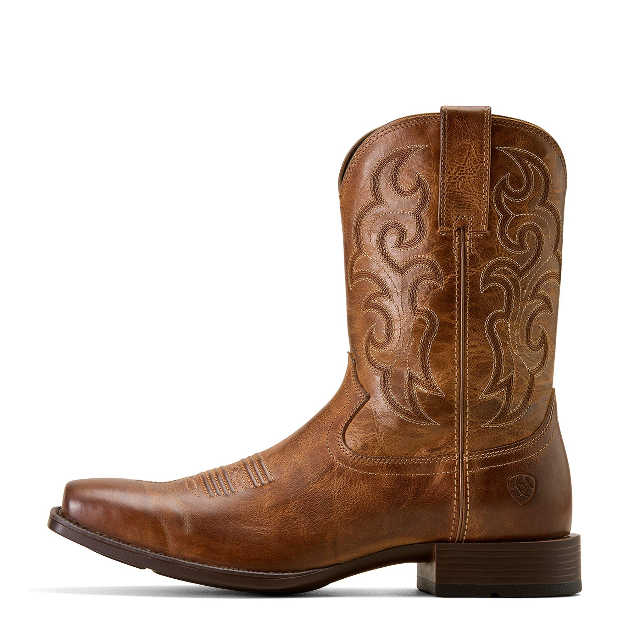 Product image 6 of 8 of Ariat Men's Bodie Square Toe Western Boots - Honey Tan
