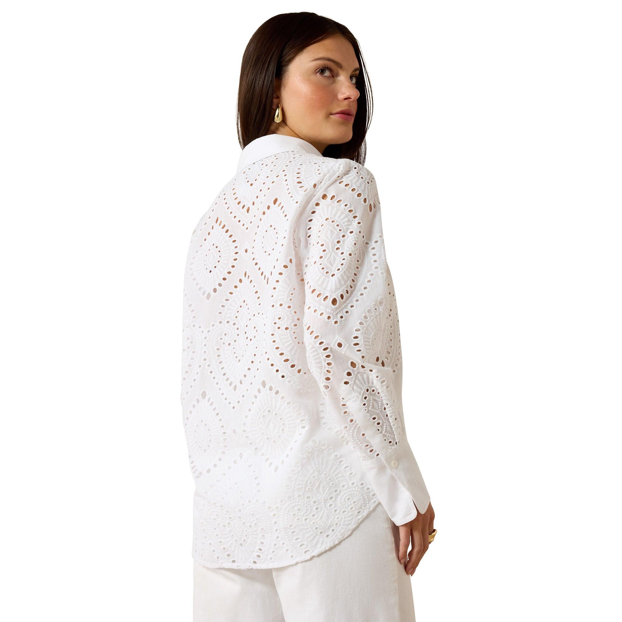 Product image 2 of 5 of Ariat Women's Millington Loose Blouse - White