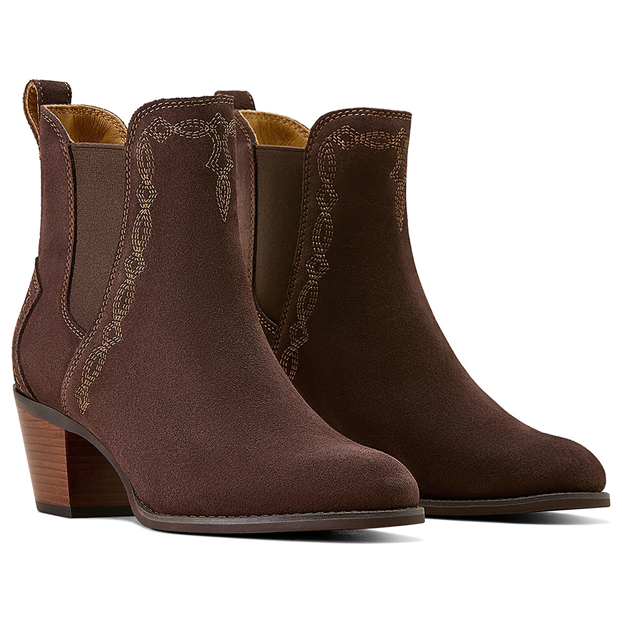 Product image 1 of 8 of Ariat Women's Demi Boots - Chocolate Suede
