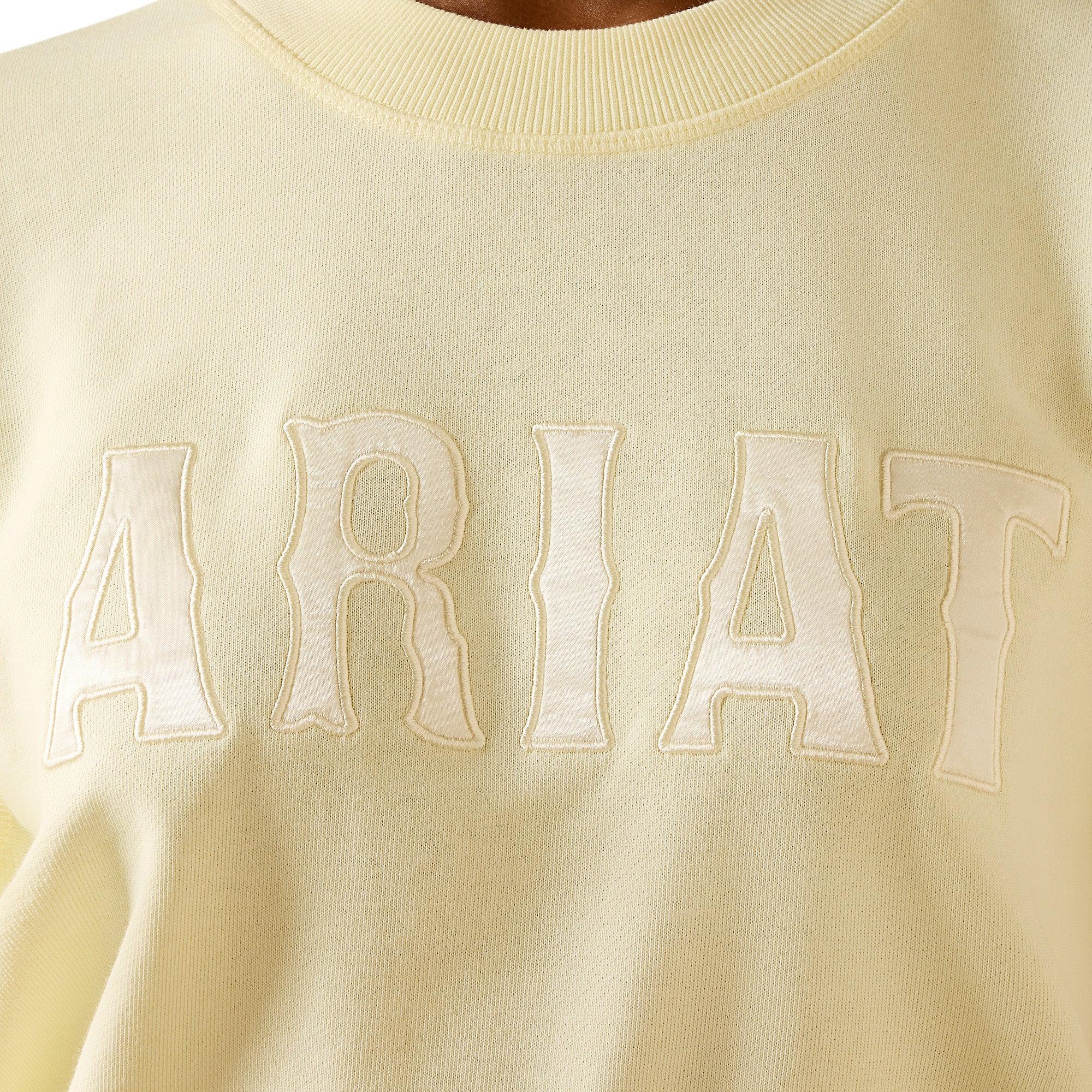 Product image 7 of 7 of Ariat Women's Essential Crew Sweatshirt - Pear Sorbet