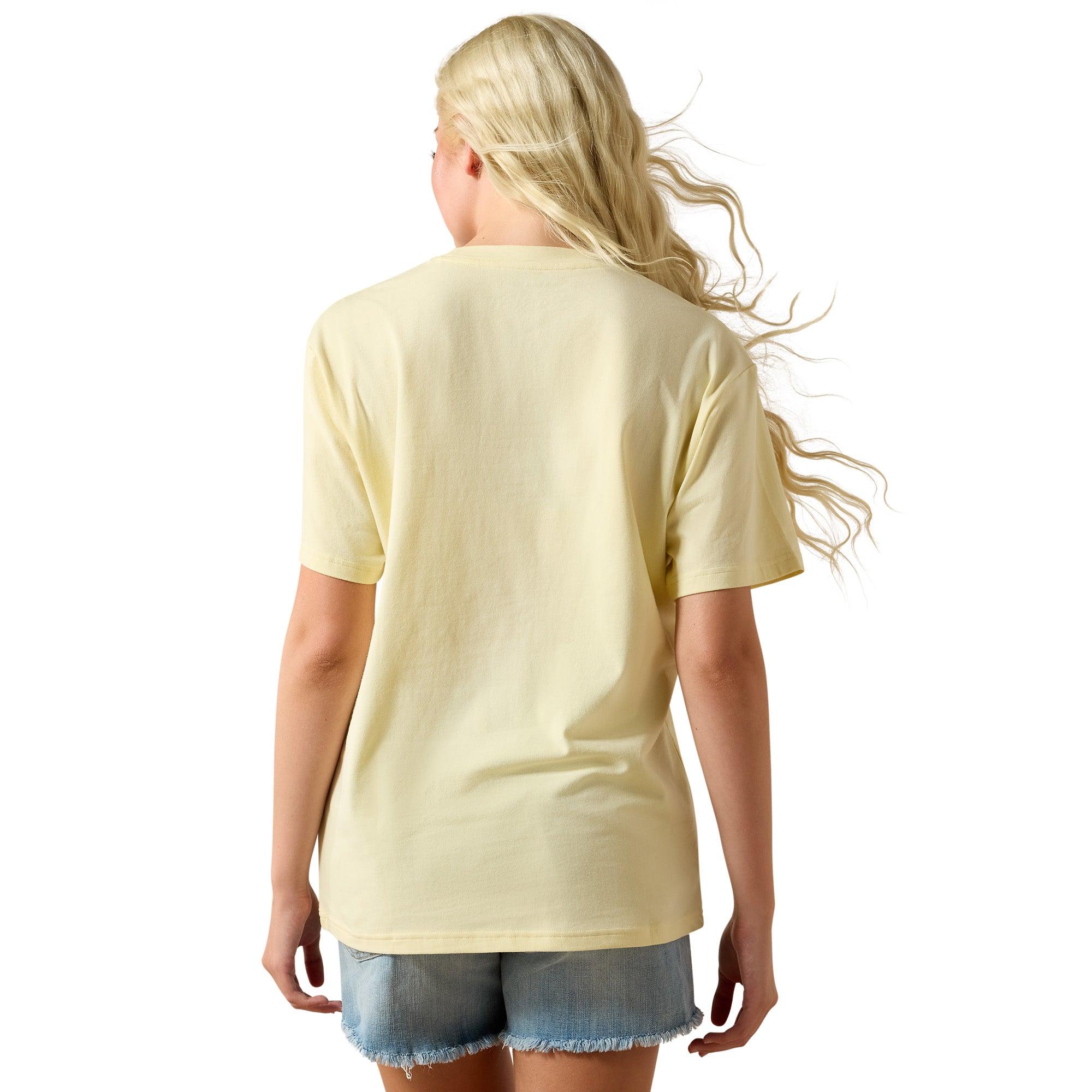 Product image 2 of 4 of Ariat Women's Rodeo Star Boyfriend T-Shirt - Pear Sorbet
