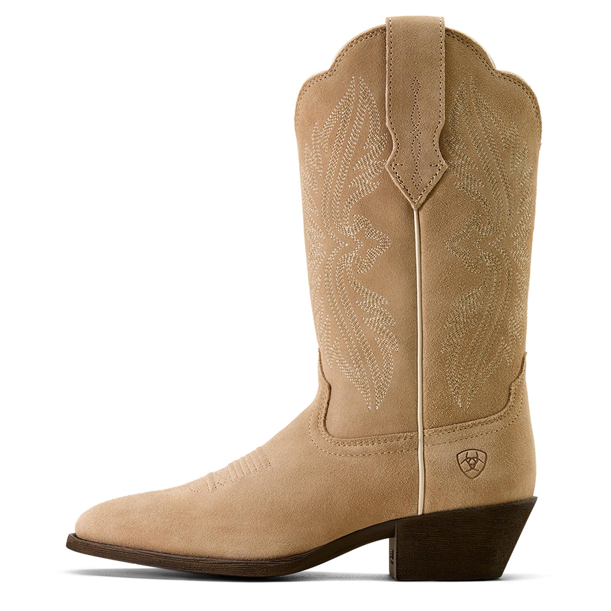 Product image 7 of 9 of Ariat Women's Heritage StretchFit R Toe Western Boots - Truly Taupe