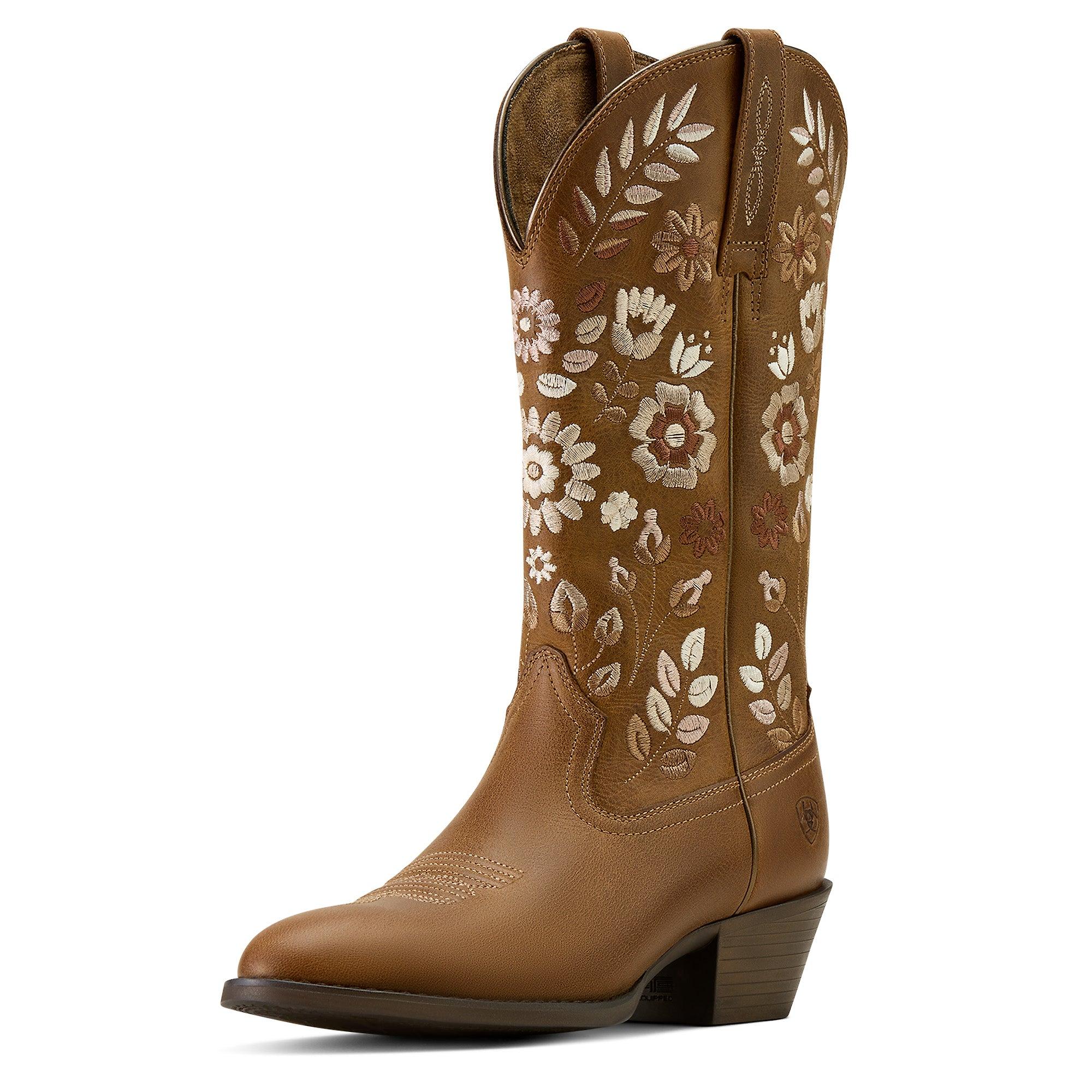 Product image 2 of 8 of Ariat Women's Heritage Meadow R Toe Western Boots - Toasty Tan