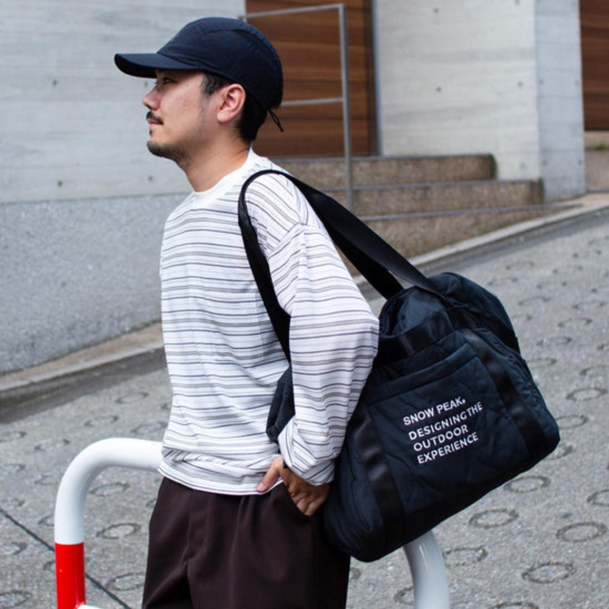 Product image 5 of 7 of Snow Peak Quilted Ripstop Duffle - Black