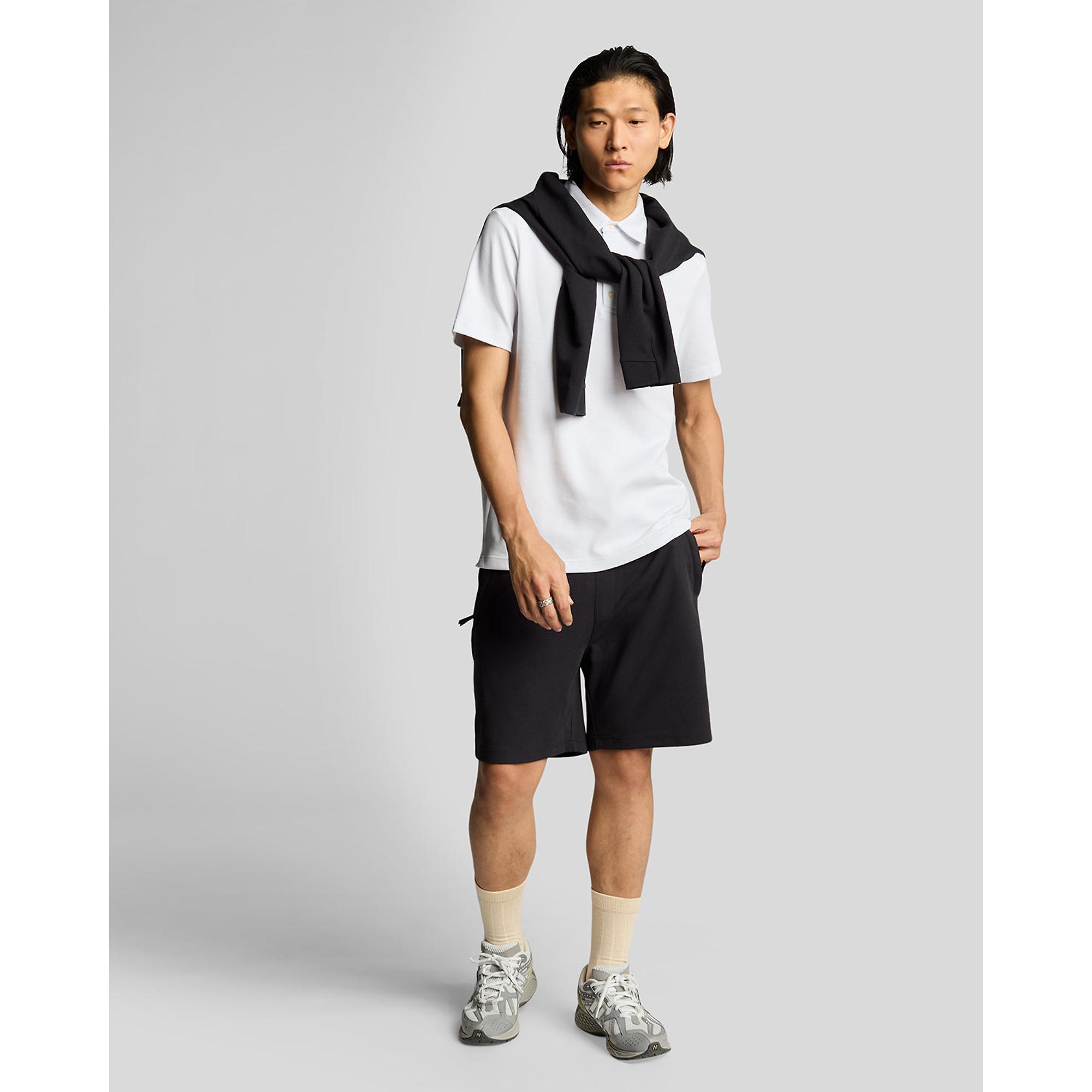 Product image 3 of 5 of Lyle & Scott Men's Twill Texture Polo Shirt - White