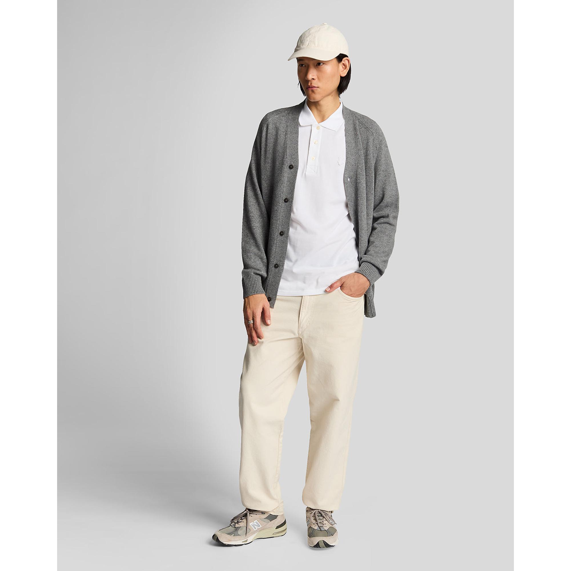 Product image 3 of 5 of Lyle & Scott Men's Superfine Polo Shirt - White