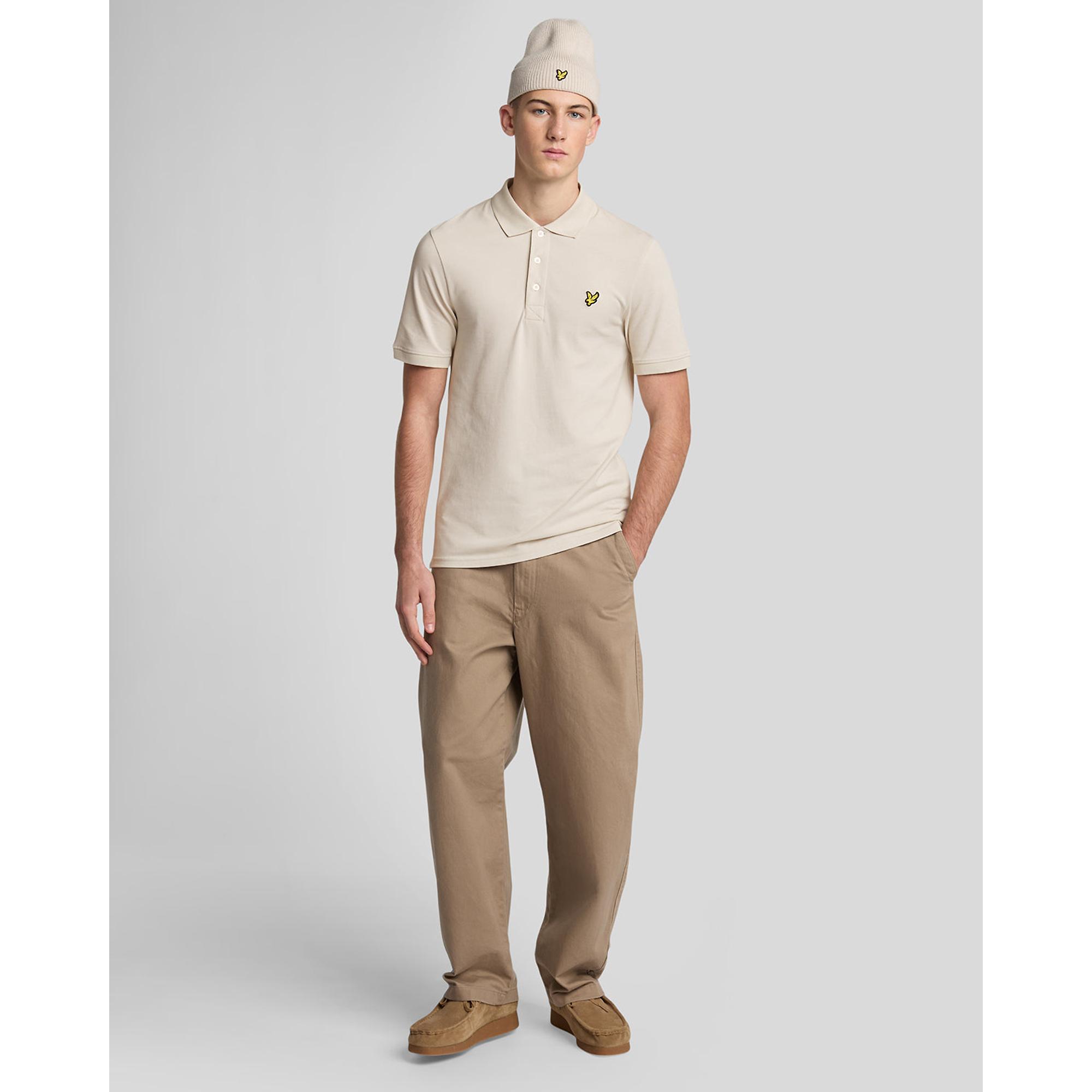 Product image 3 of 5 of Lyle & Scott Men's Plain Polo Shirt - Cove