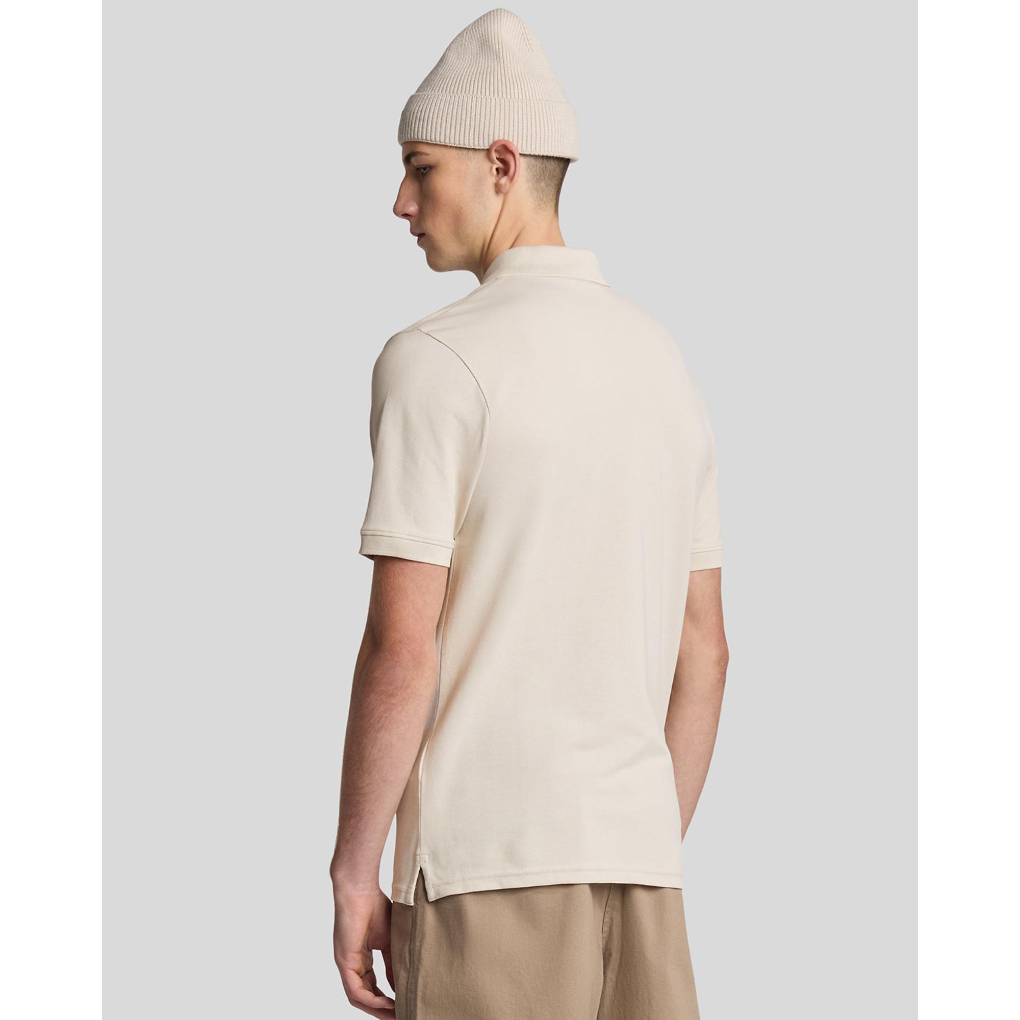 Product image 4 of 5 of Lyle & Scott Men's Plain Polo Shirt - Cove