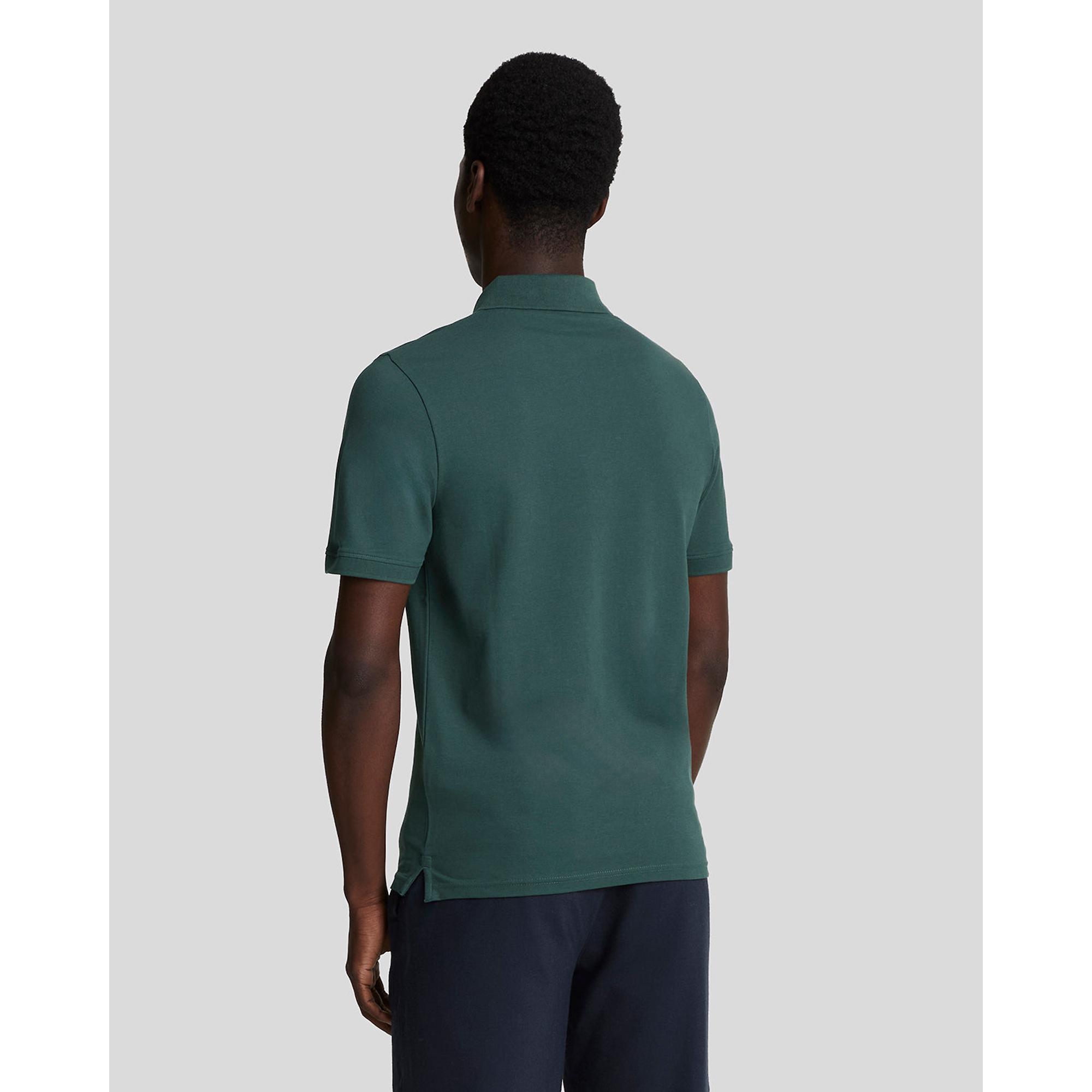 Product image 2 of 5 of Lyle & Scott Men's Plain Polo Shirt - Argyle Teal