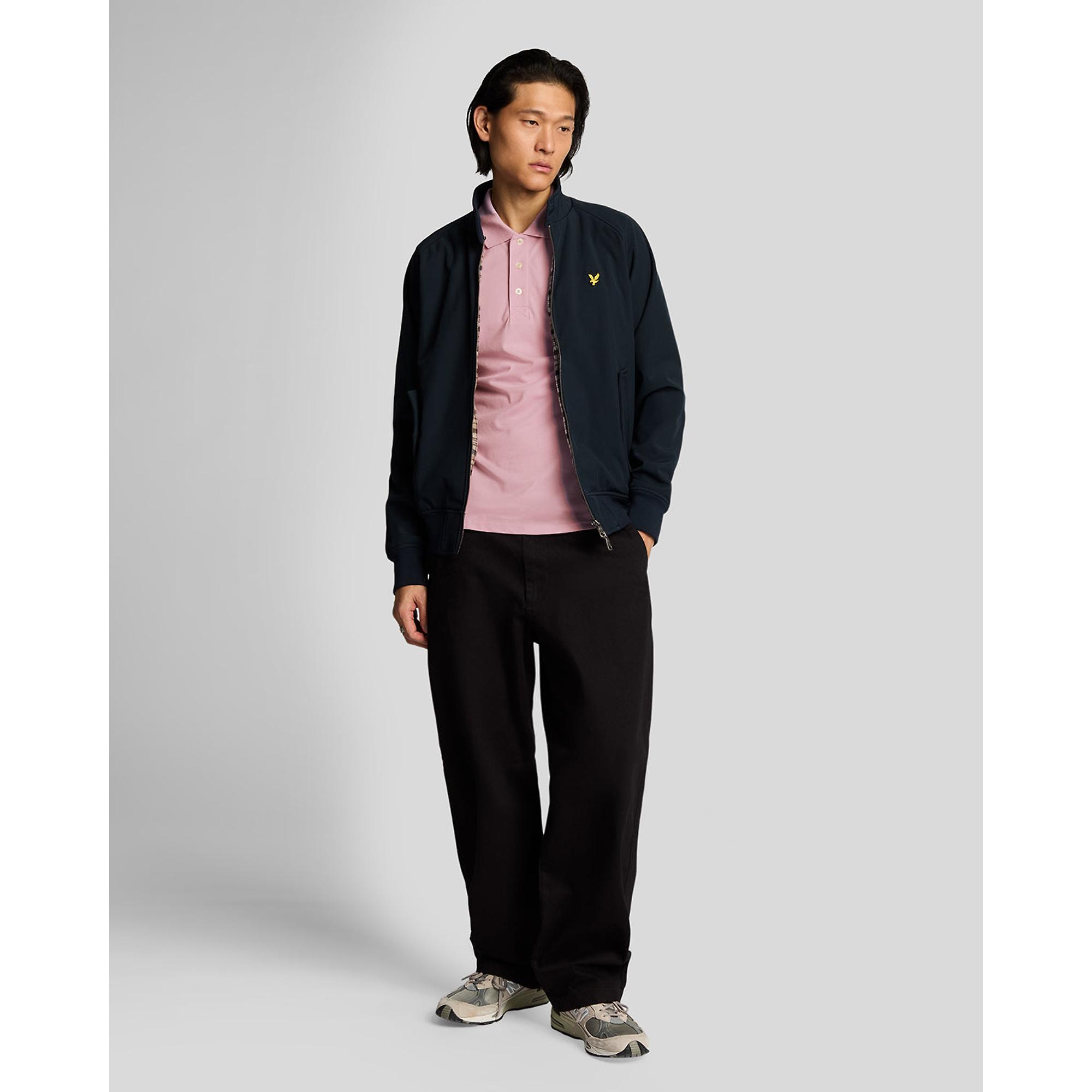 Product image 3 of 5 of Lyle & Scott Men's Plain Polo Shirt - Pink Light